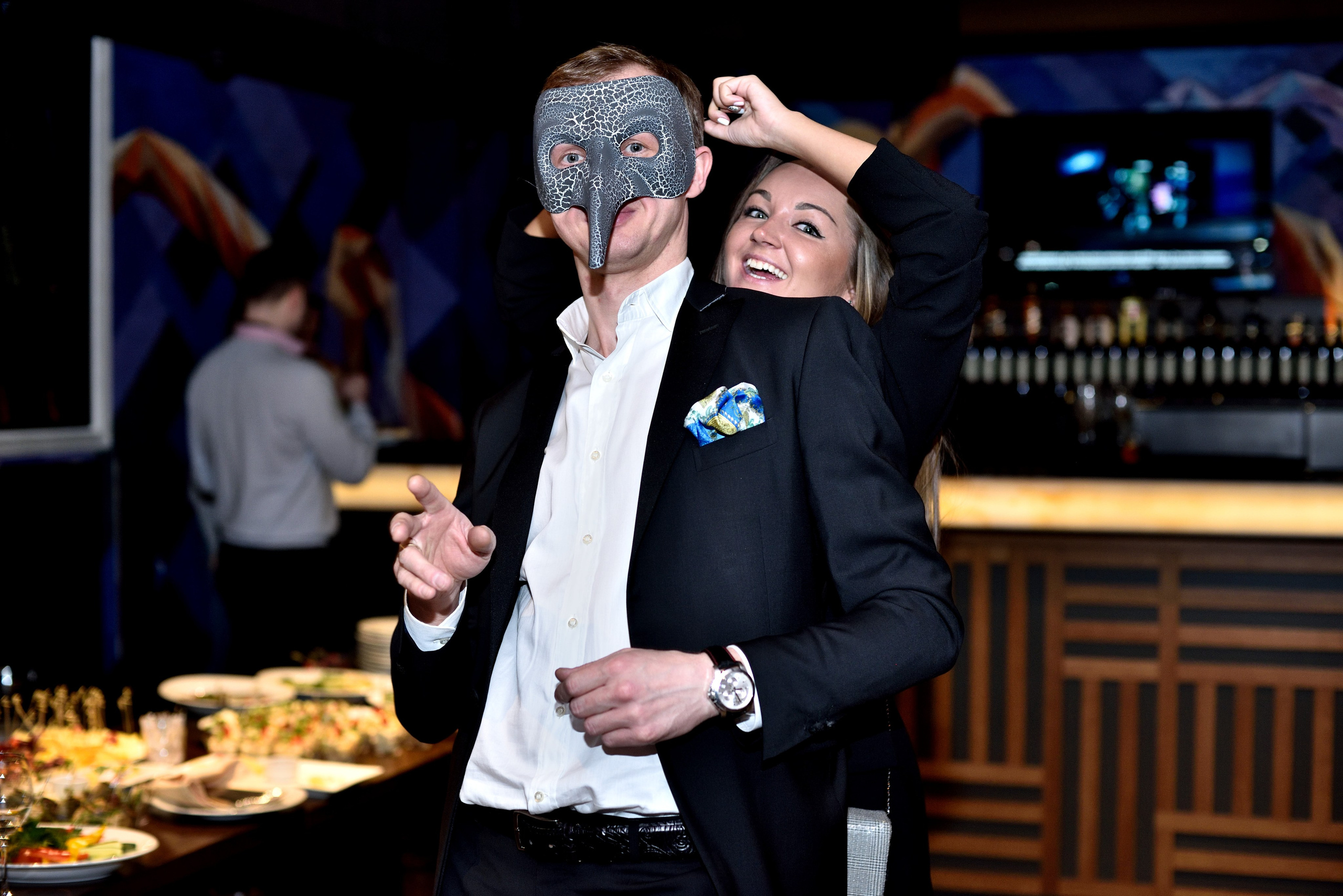 "Репортажный фотограф - корпоративное новогоднее мероприятие".