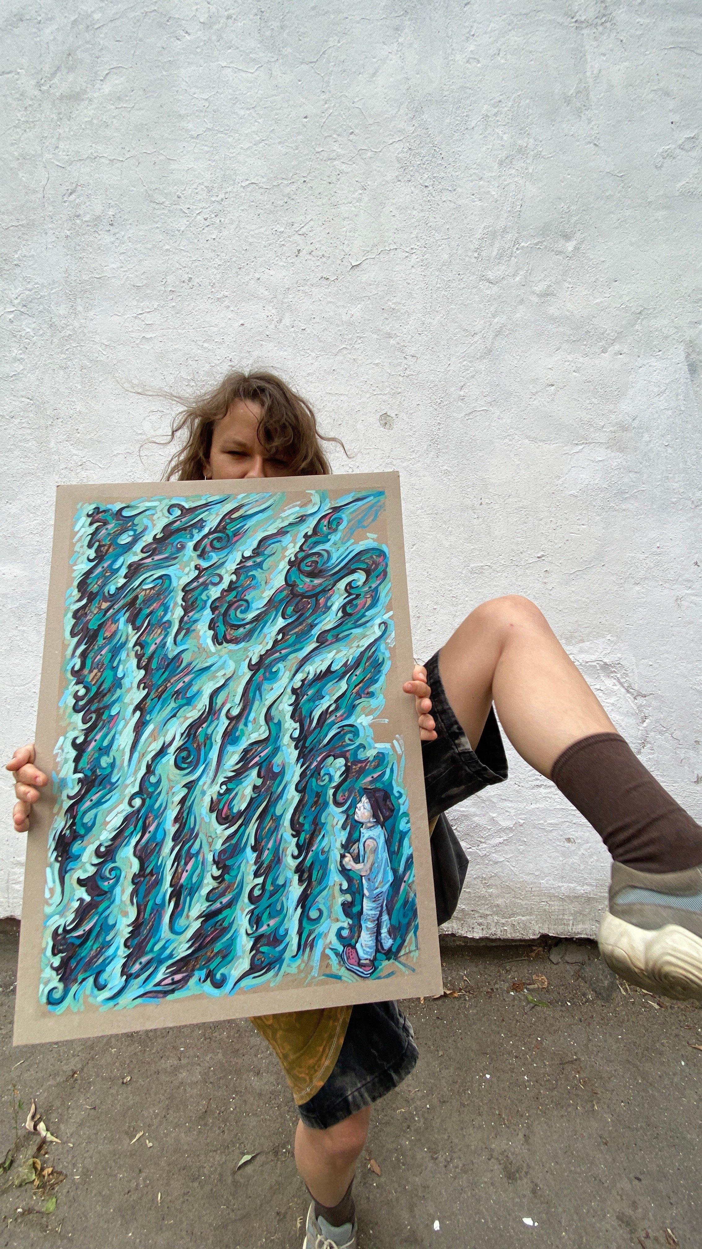 Постер для группы «Kissliar». Саша Гдетотам