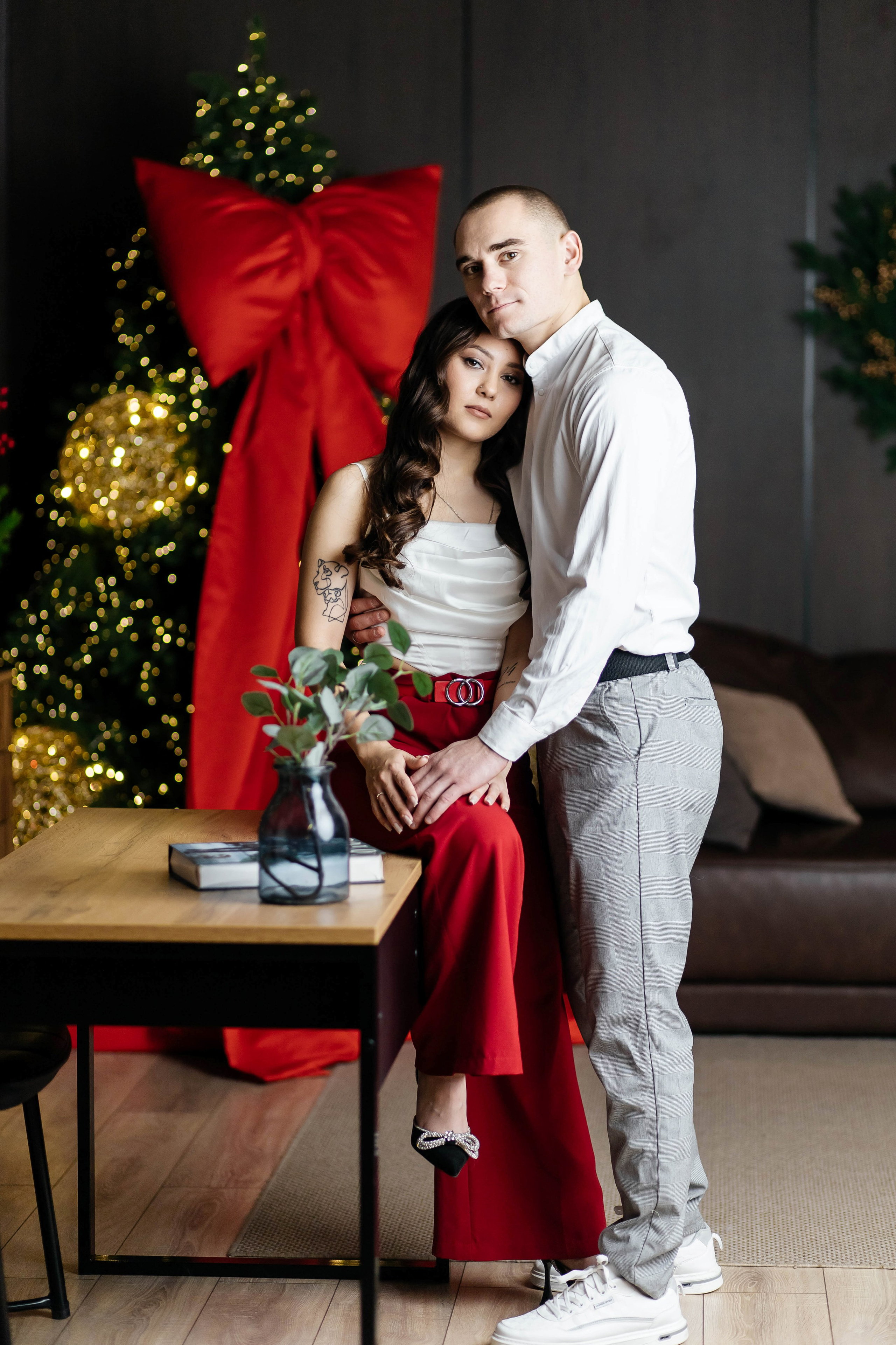 Новый год 2026 Анжела и Олег. Женский фотограф в Оренбурге Ирина Заводчикова