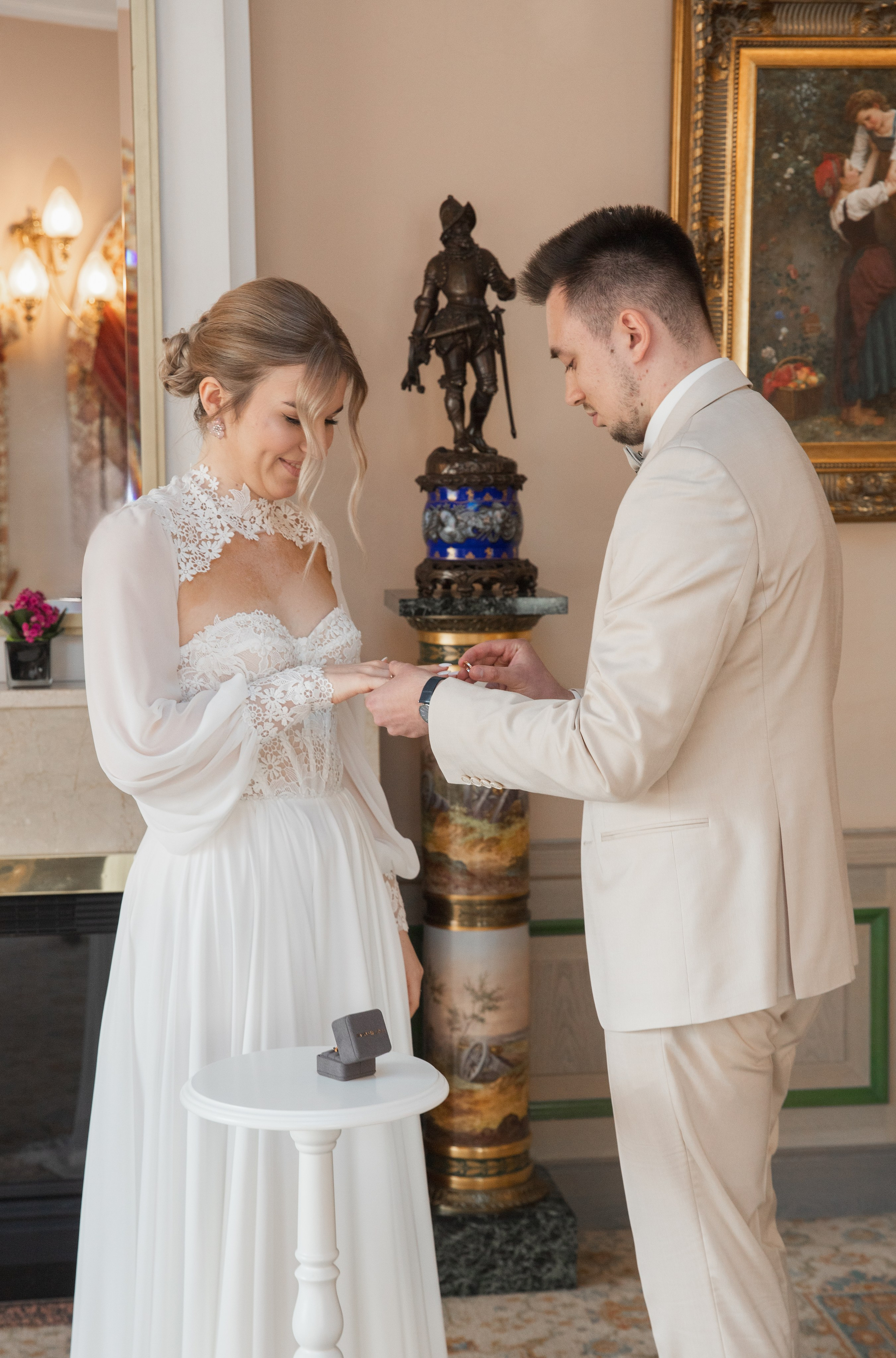 Националь + Пушкинский музей. Свадебный и портретный фотограф в Москве Мария Кравченко