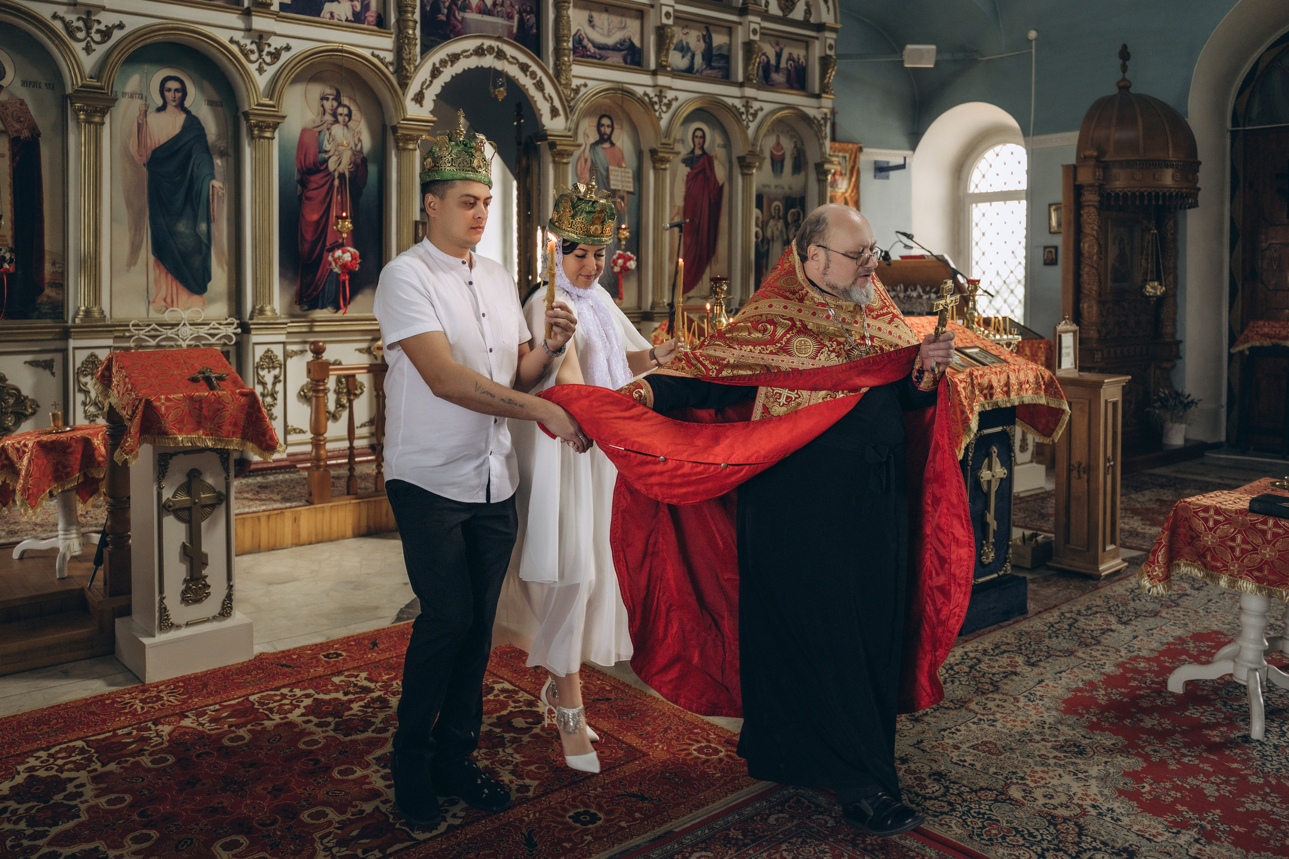 Венчание Церковь Покрова Пресвятой Богородицы. Семейный фотограф в Белгороде Амелина Алина