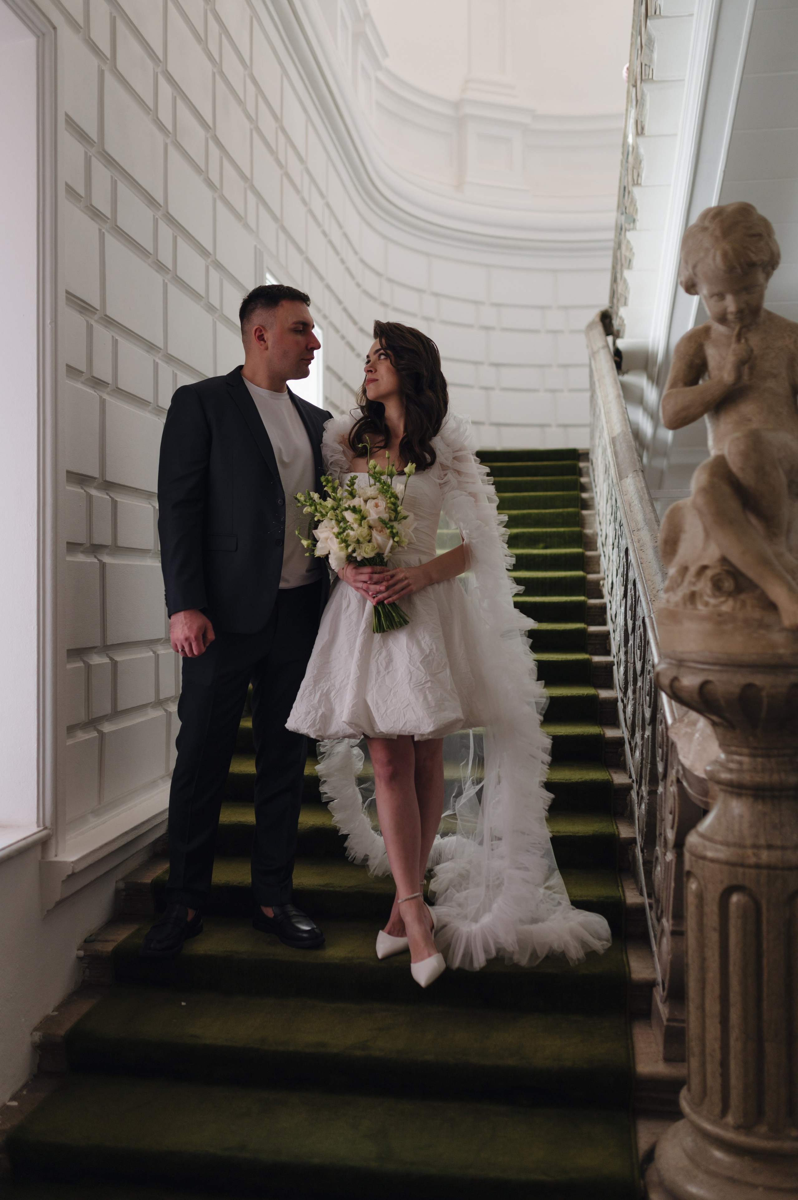 Елизавета и Константин. Особняк Спиридонова. Свадебный фотограф Москва и Санкт-Петербург. Анастасия Чудина