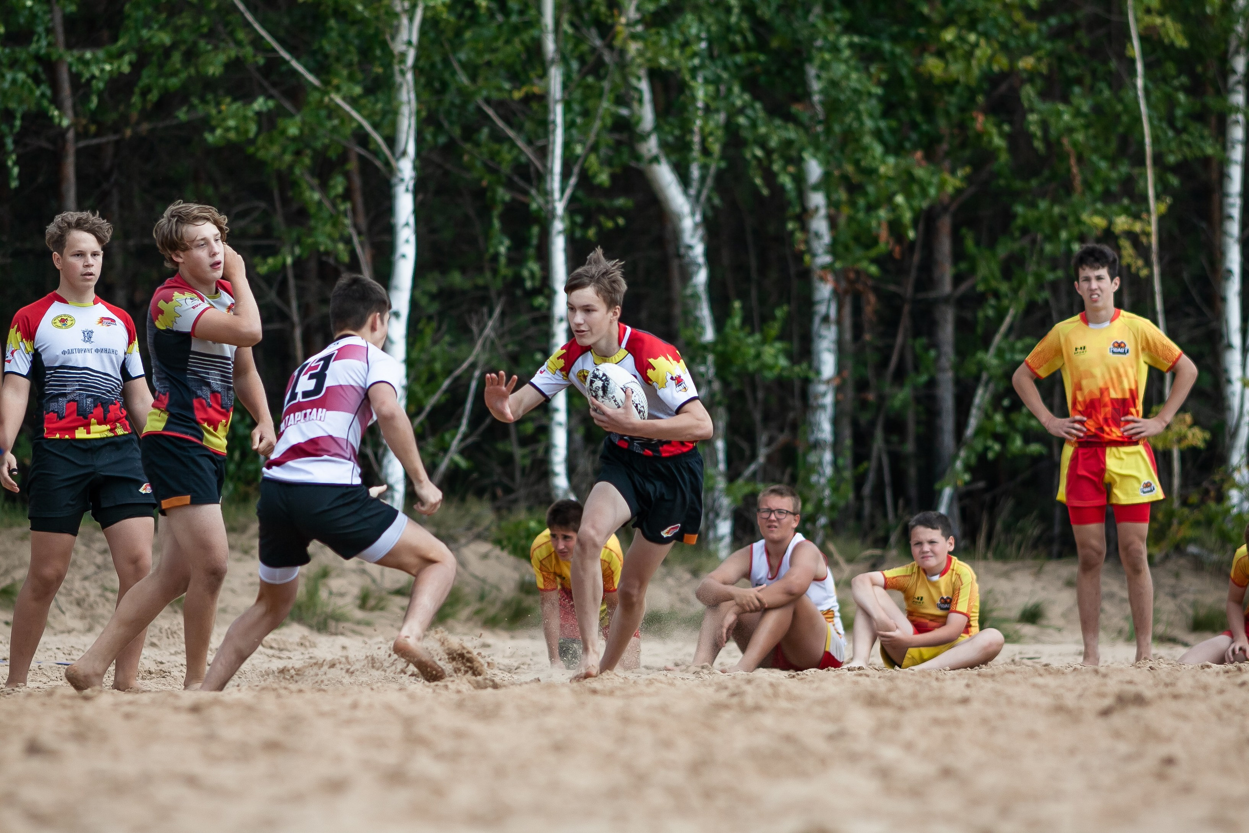 «Кубок «Молота» по пляжному Регби. Фотография