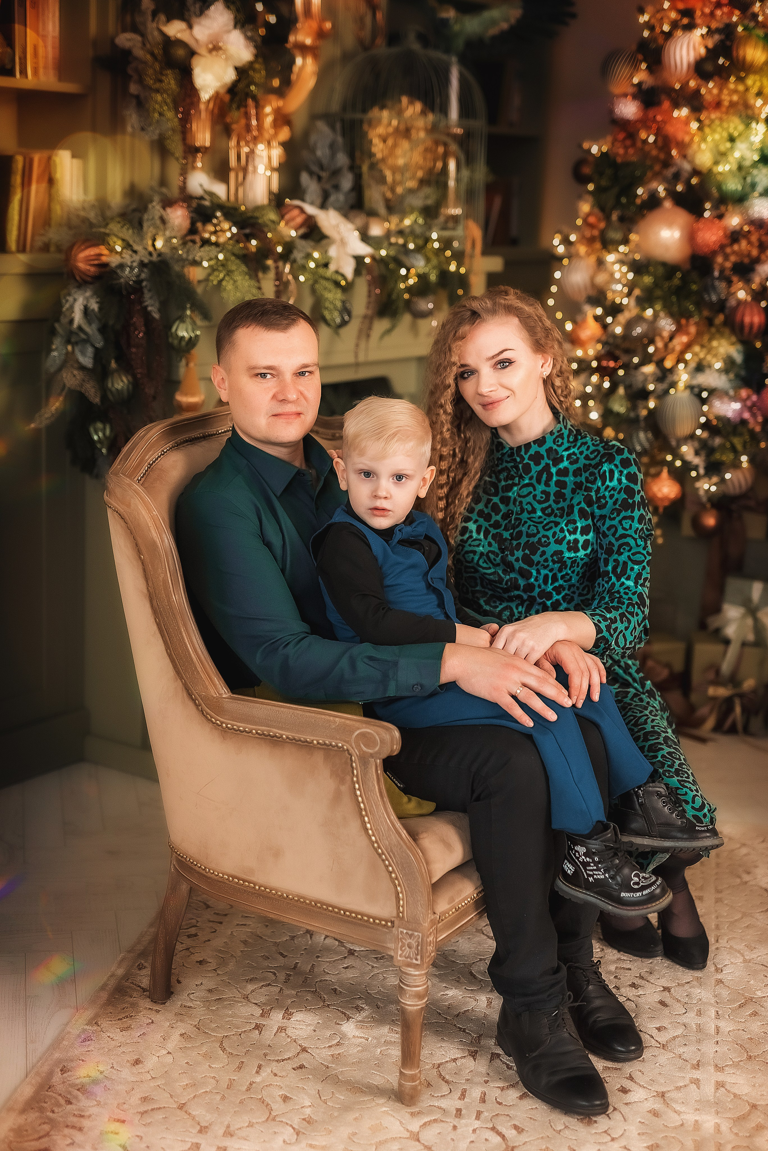 Новогодняя фотосессия. Семейный, детский фотограф в Воронеже Анна Никитина