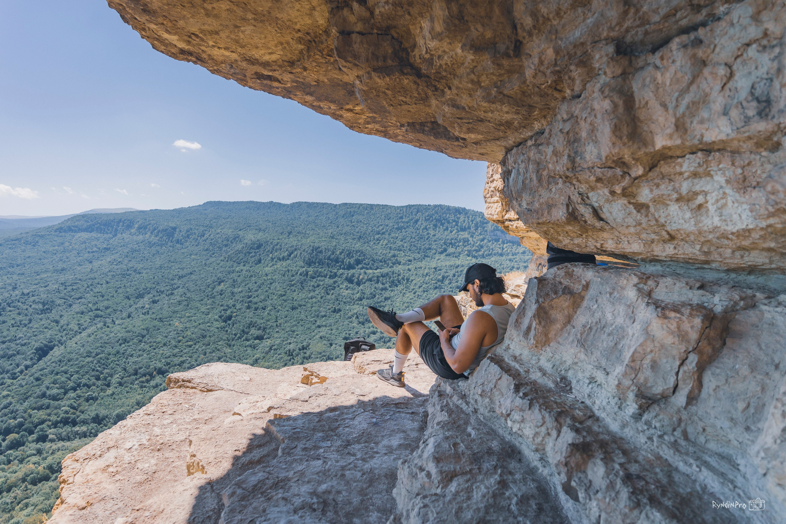 Поход на Орлиную полку + Университетский водопад с командой Мадьяр 15.08.24. Репортажный фотограф в Краснодаре Рындин Дмитрий