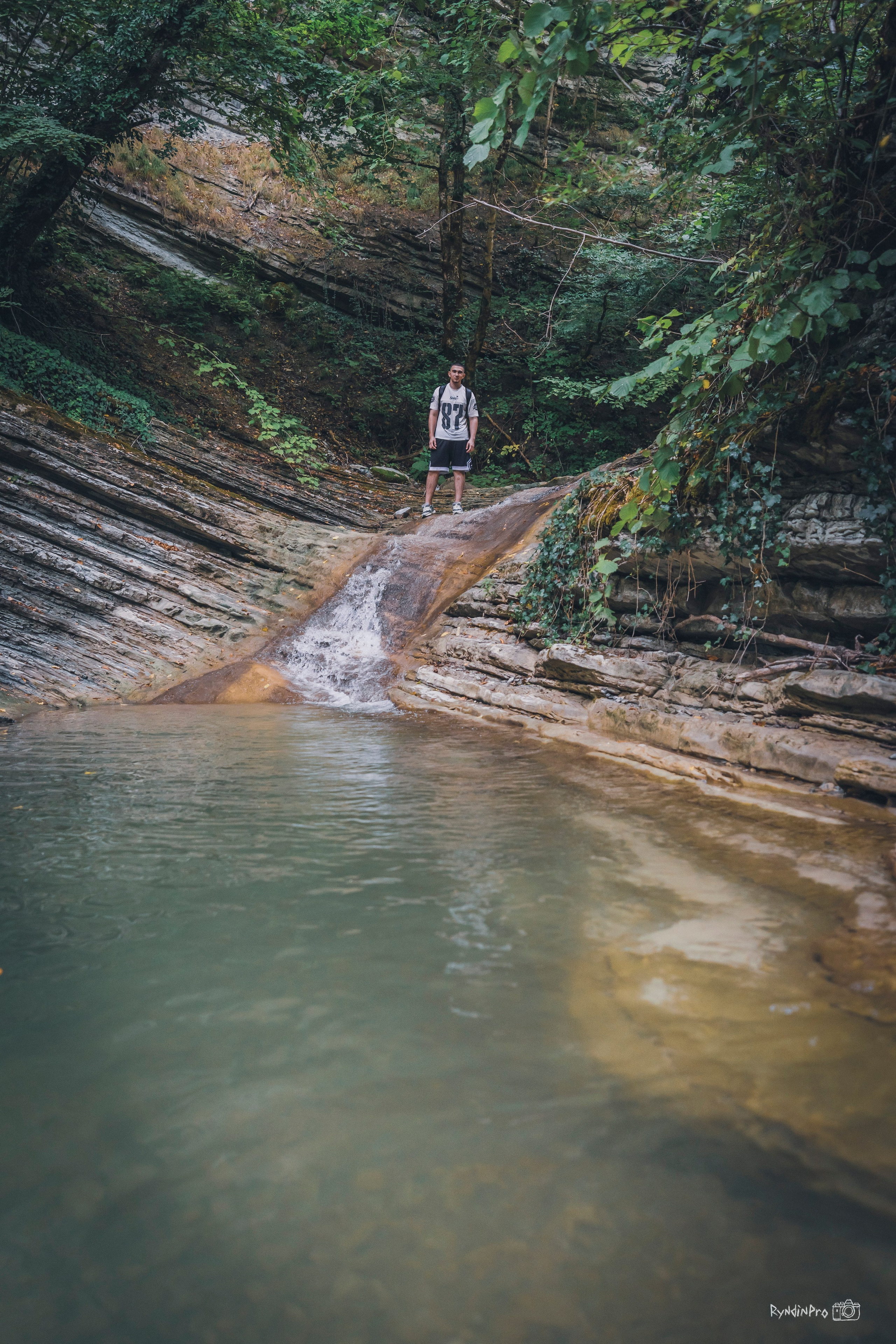 Поход на водопады Куаго с командой Мадьяр 23.07.24. Репортажный фотограф в Краснодаре Рындин Дмитрий