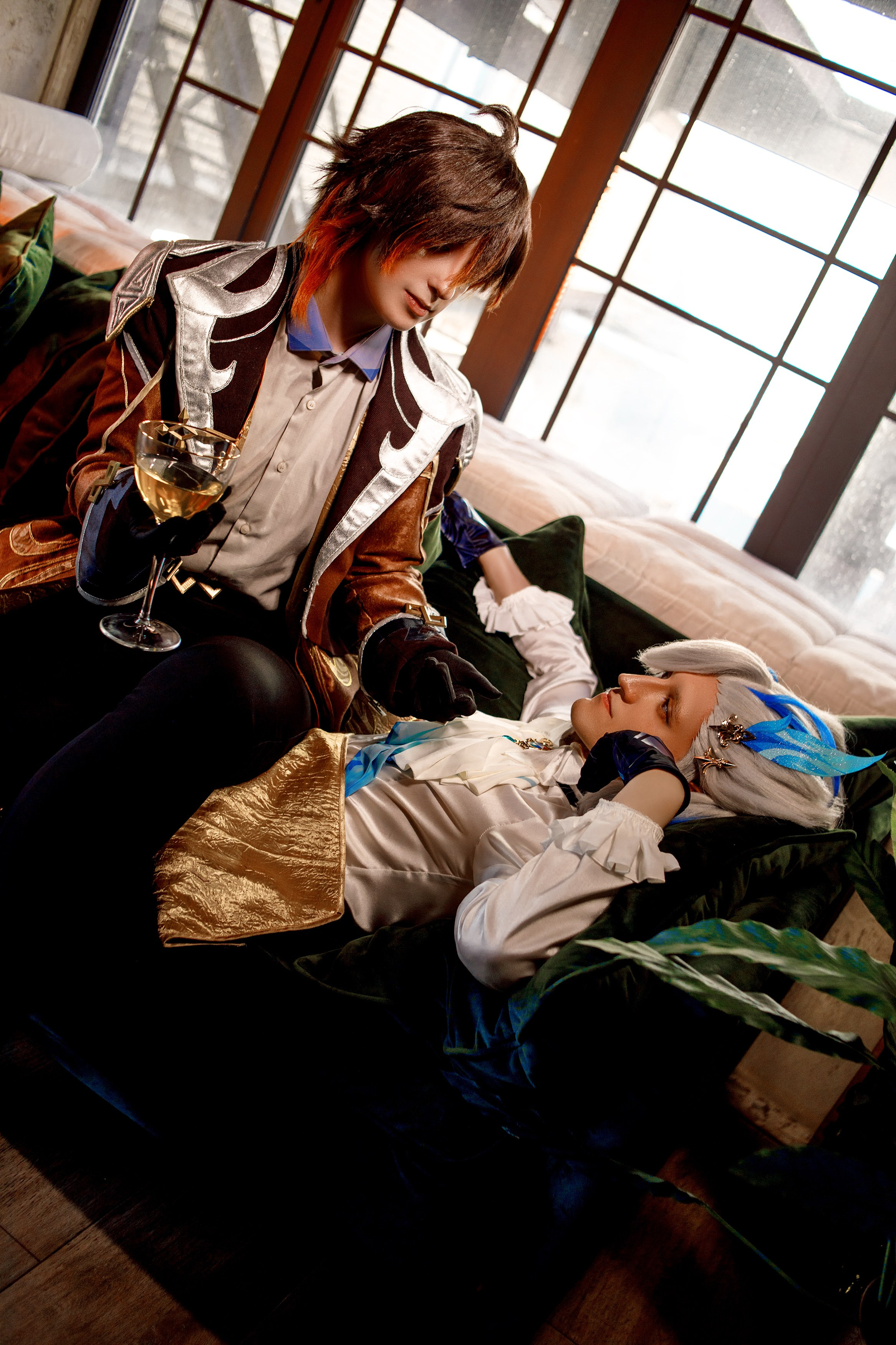 GENSHIN IMPACT: Zhougli & Neuvillette. Polaroud love