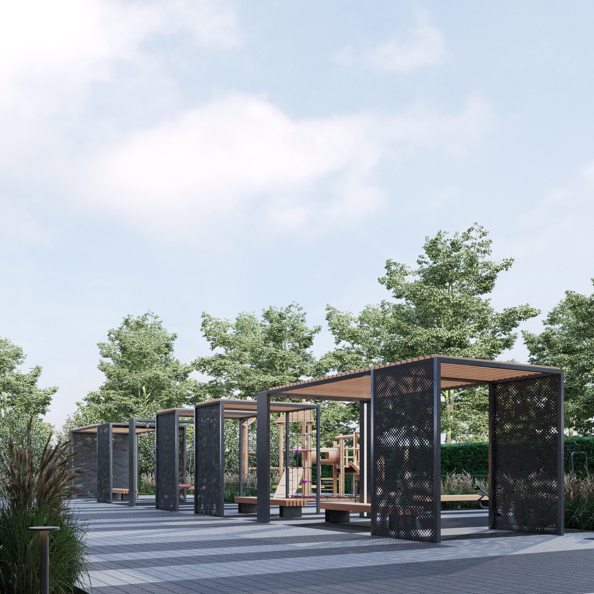 Многоквартирные дома / Пушкина. SAAS Селиванов Алексей Архитектурная Студия