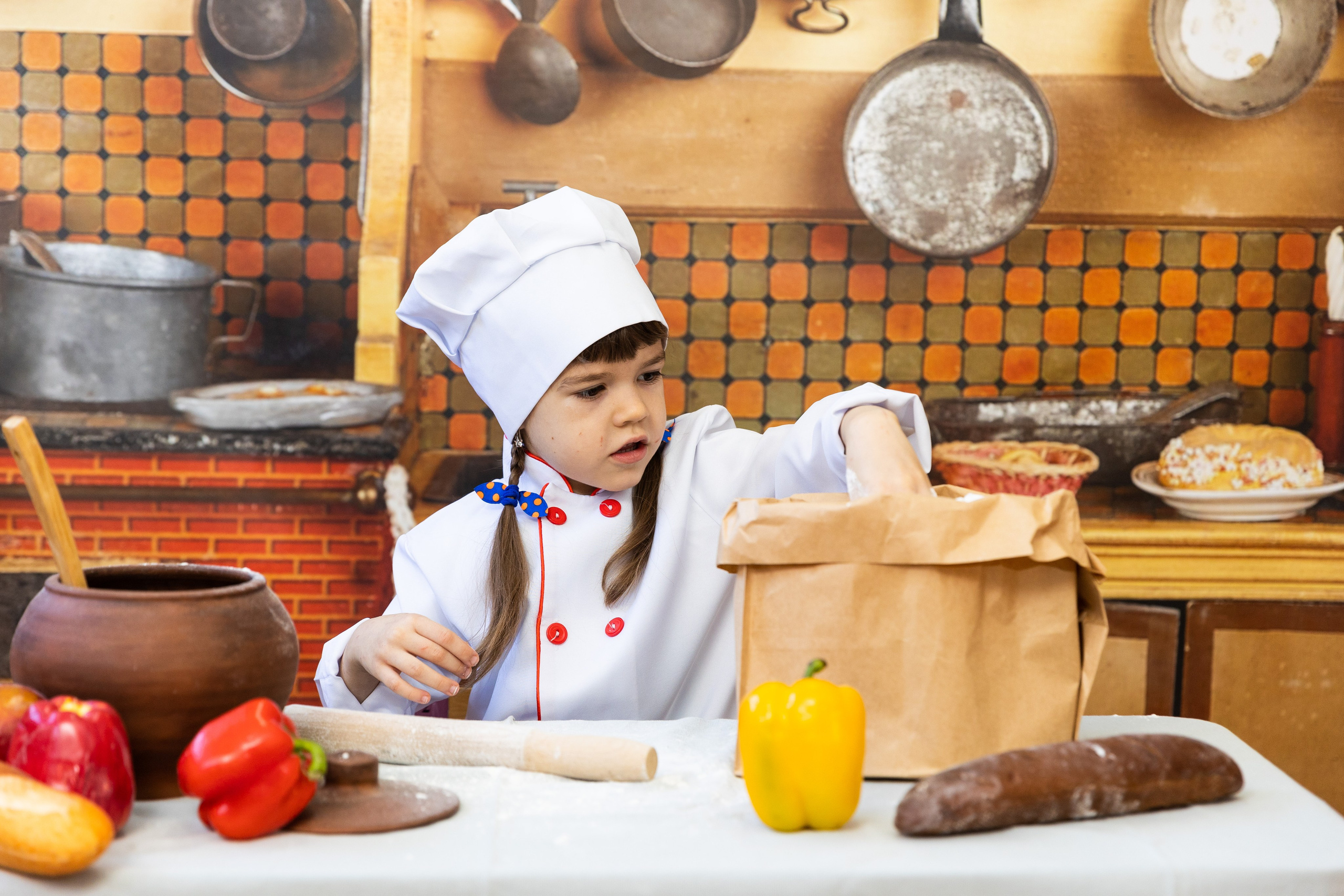 Тематическая «Поварята». Семейный, детский, школьный фотограф в Благовещенске Яна Белоусова