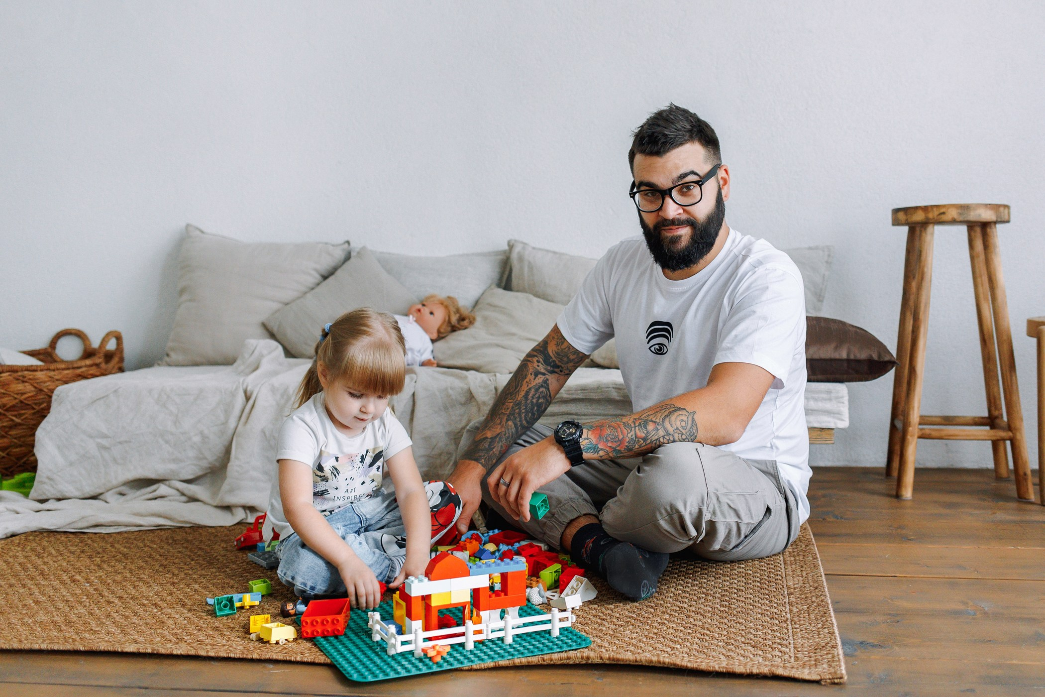 Алексей, Юля и Василиса. Семейный, репортажный, свадебный фотограф в Краснодаре Артур Александрин