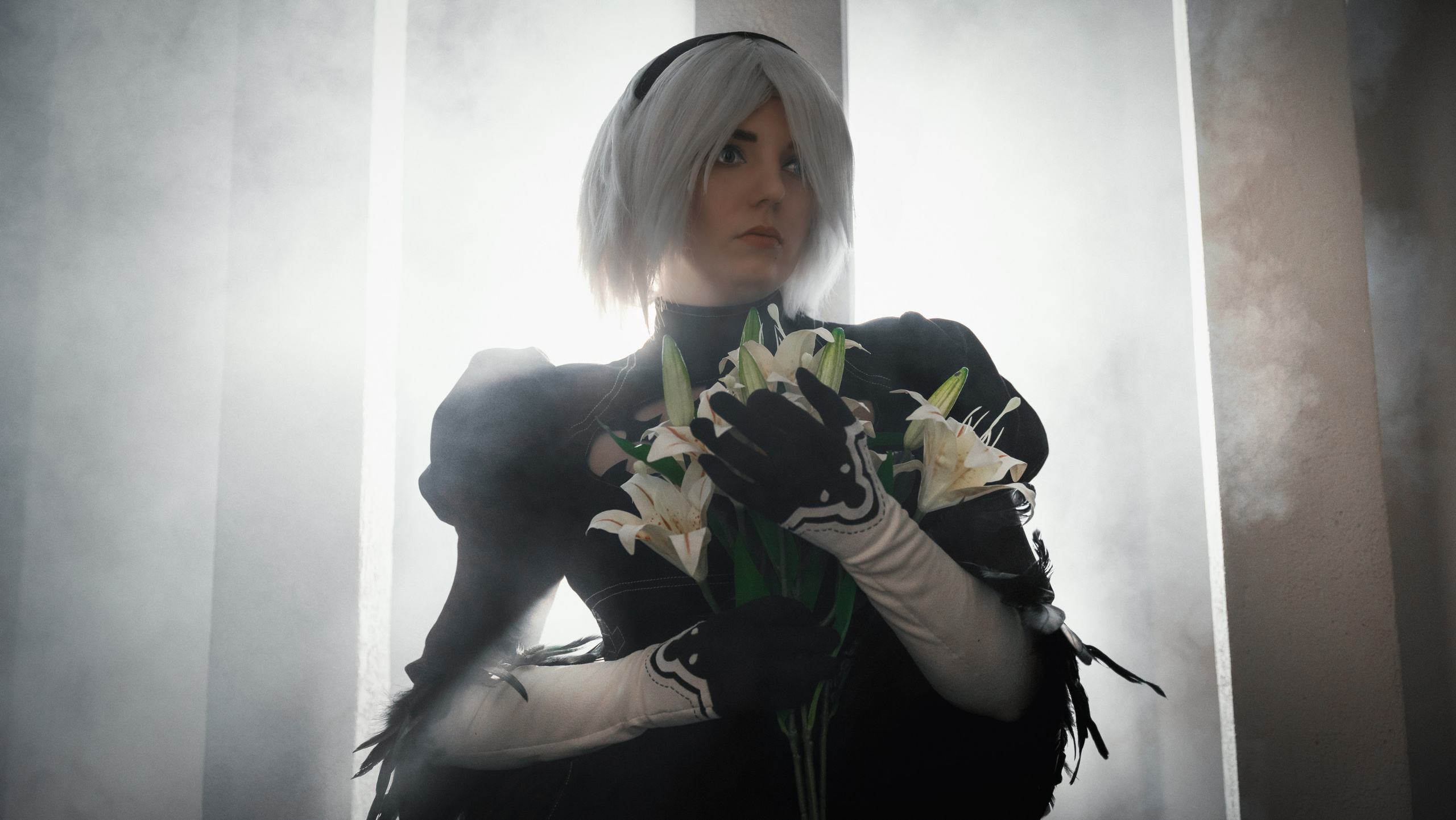 2B из игры и аниме Nier Automata (Plaesthetica). Арт и семейный фотограф/видеограф Алексей Симкин