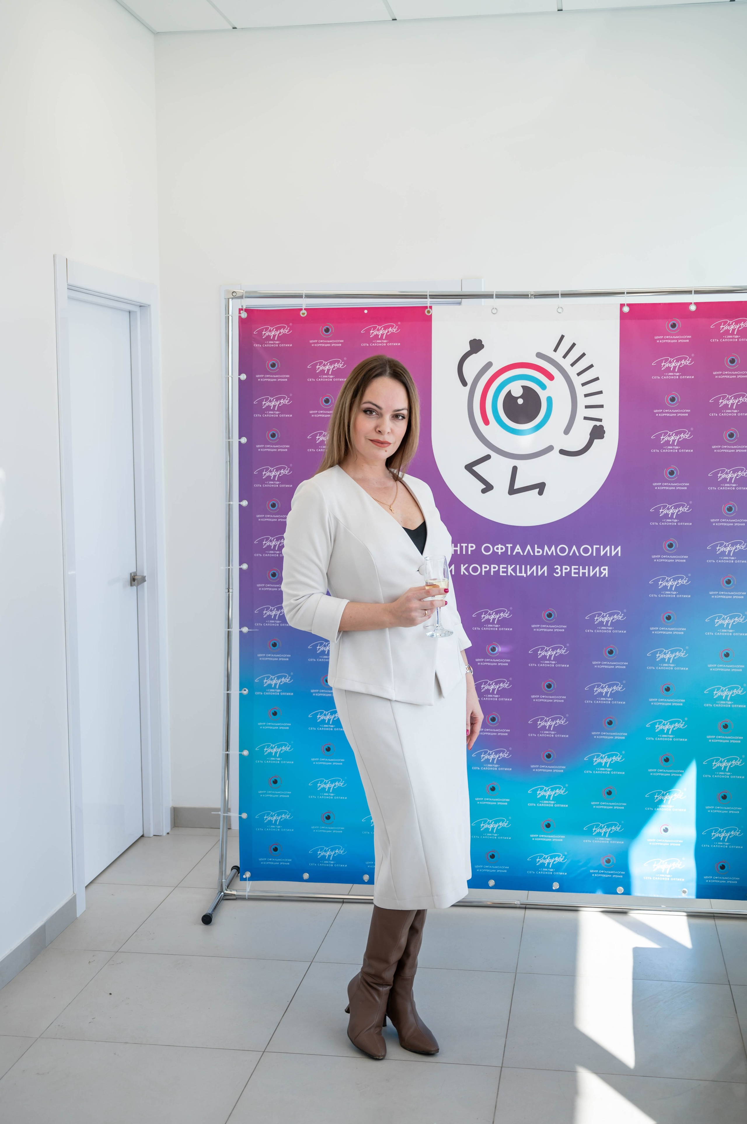 Съёмка открытия оптики