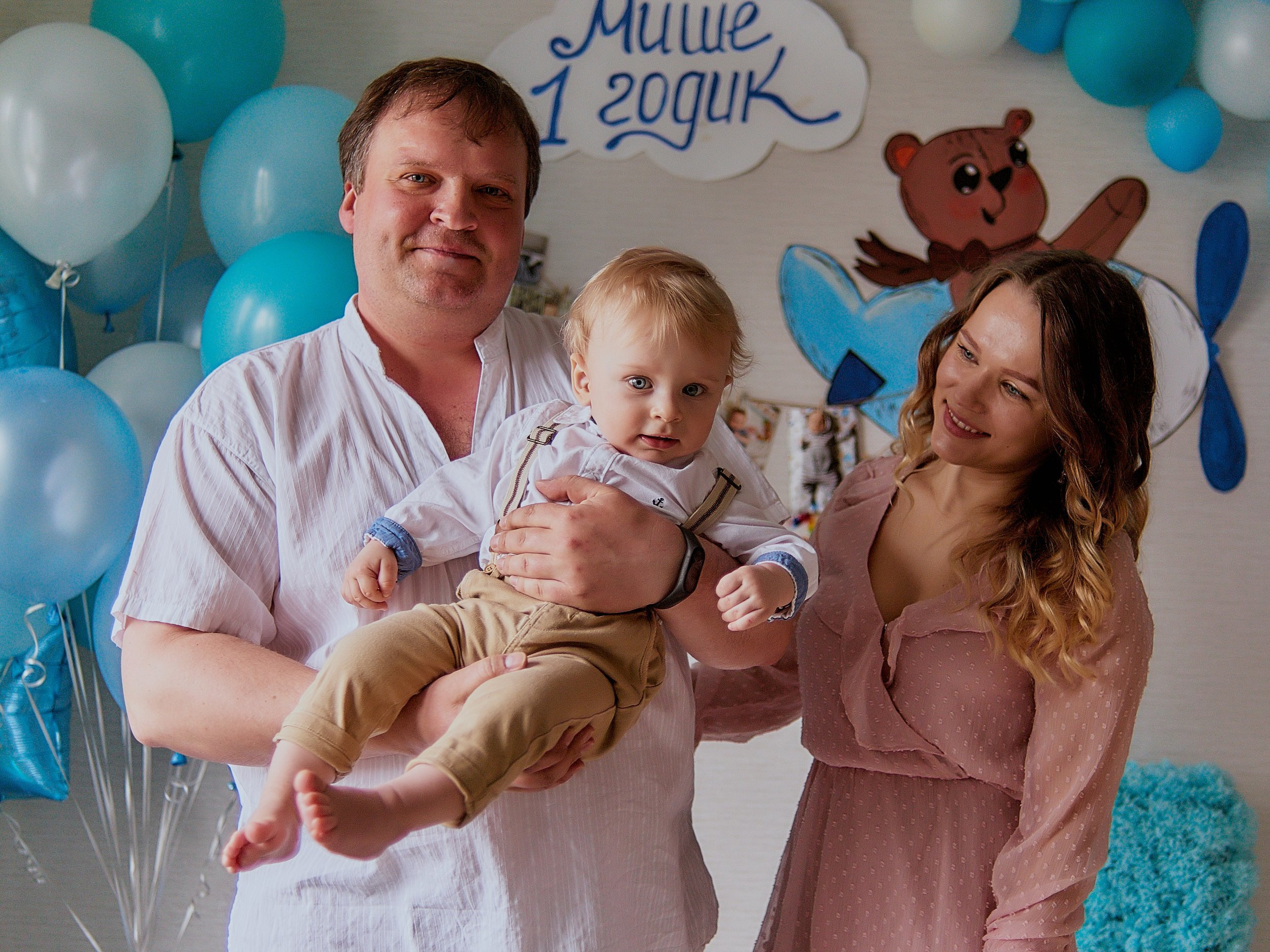 Первый год Миши. Портретный фотограф в Санкт-Петербурге