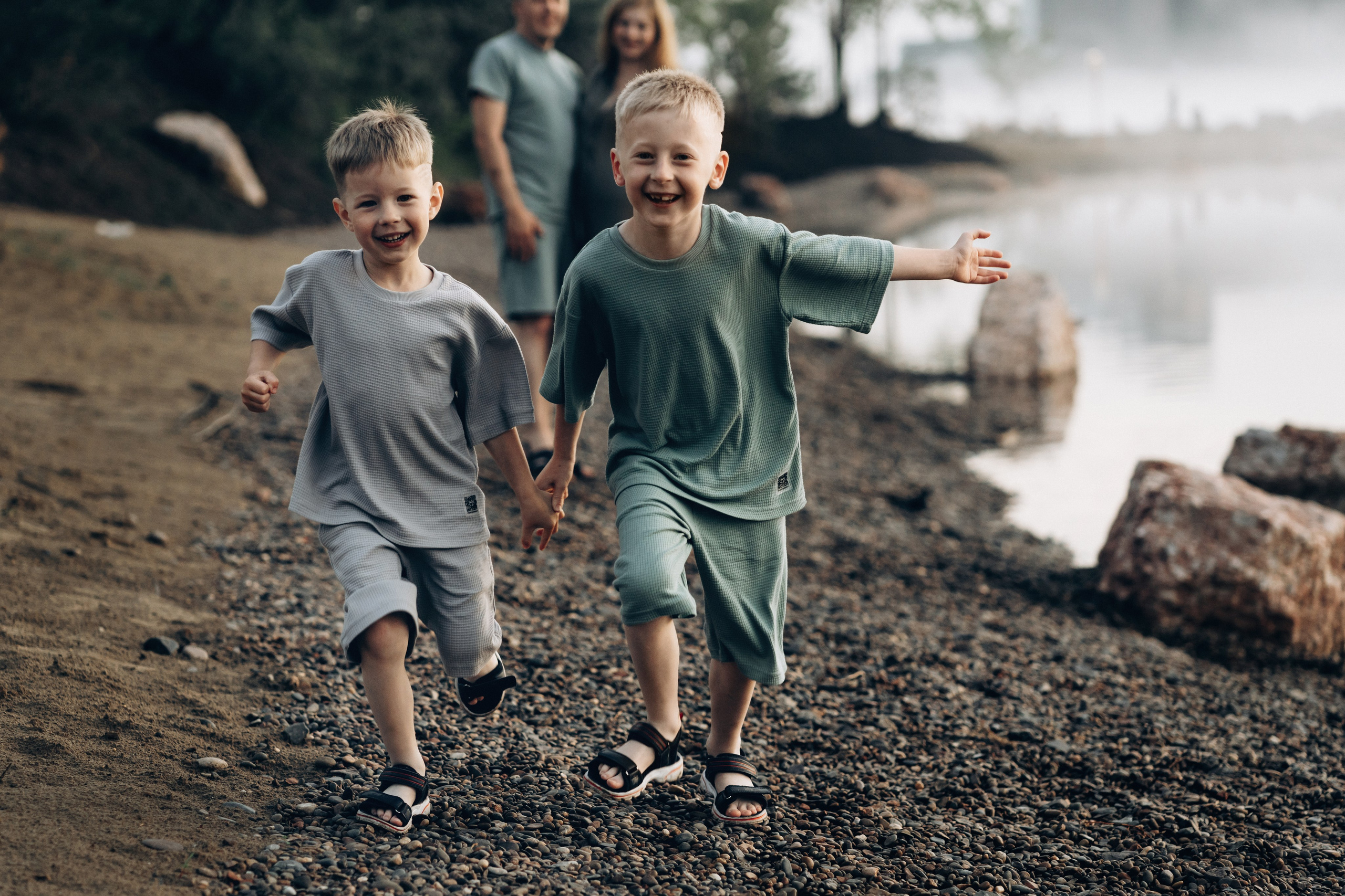 Семейный вечер после дождя. Фотограф Контузорова Ольга