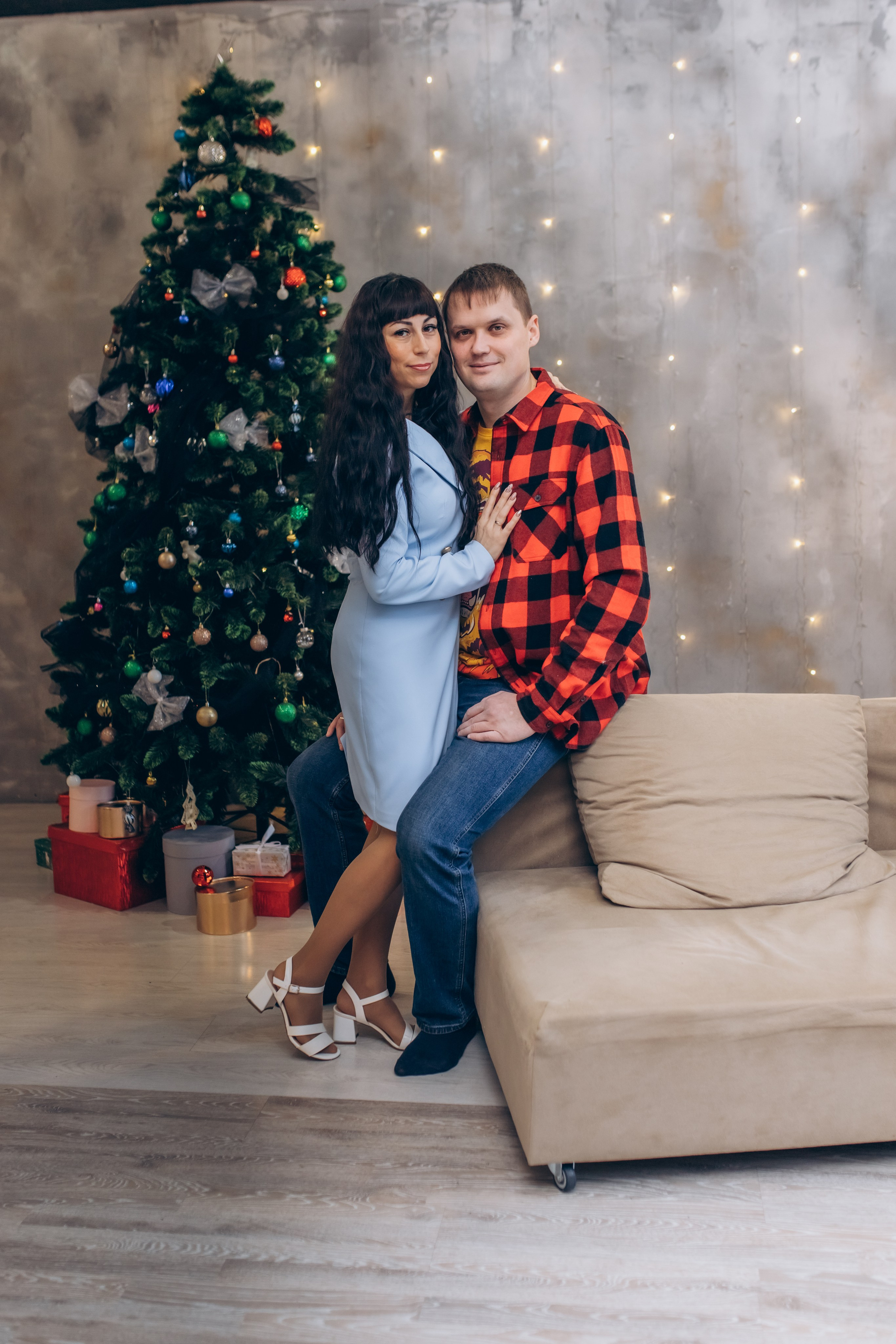 Новогодняя фотосессия для Анастасии. Семейный и детский фотограф Новокузнецк Евгения Лебеденко