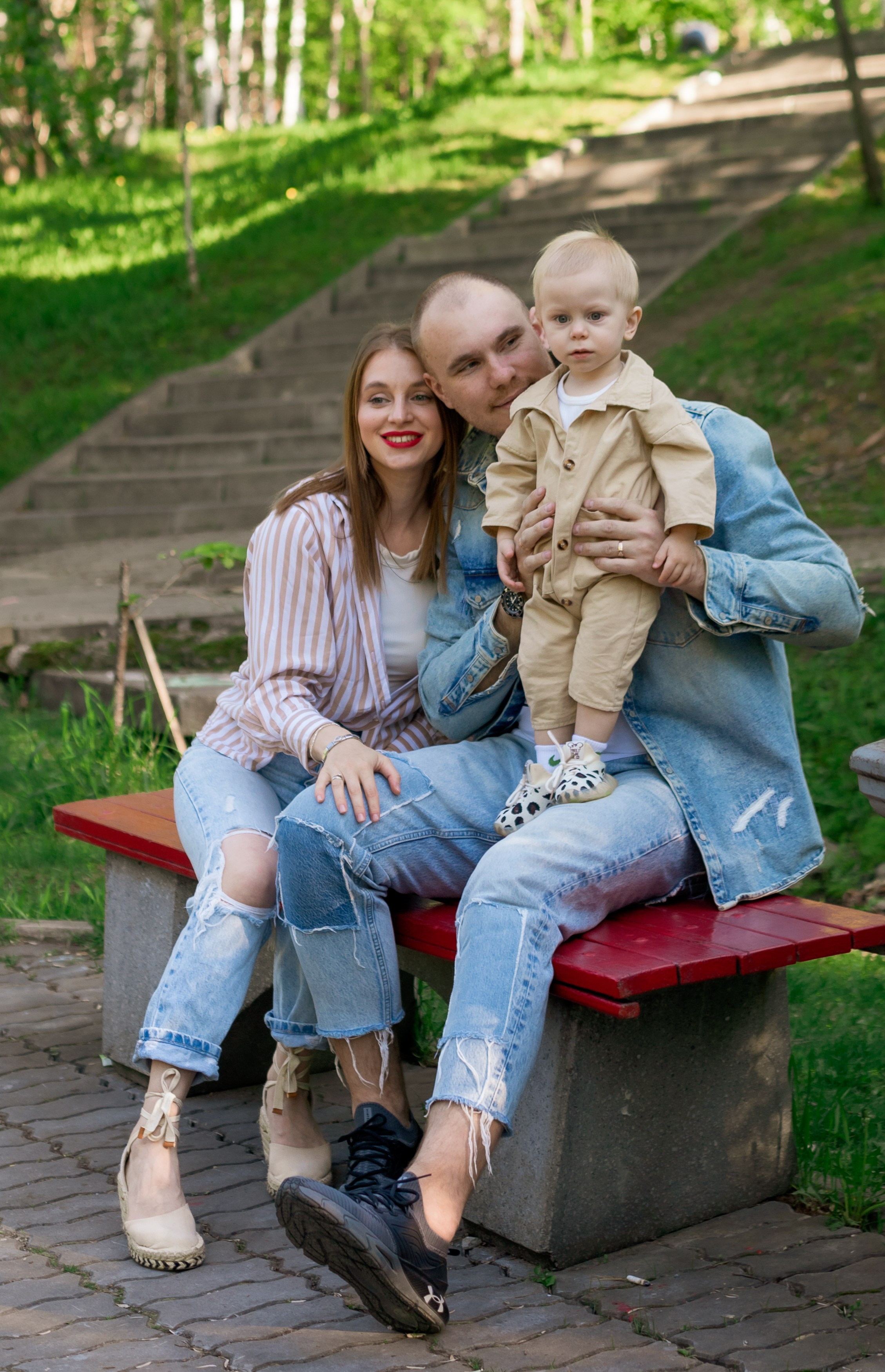 Семейная прогулка в парке «Северный». Семейный и детский фотограф в Хабаровске Алевтина Проскурякова