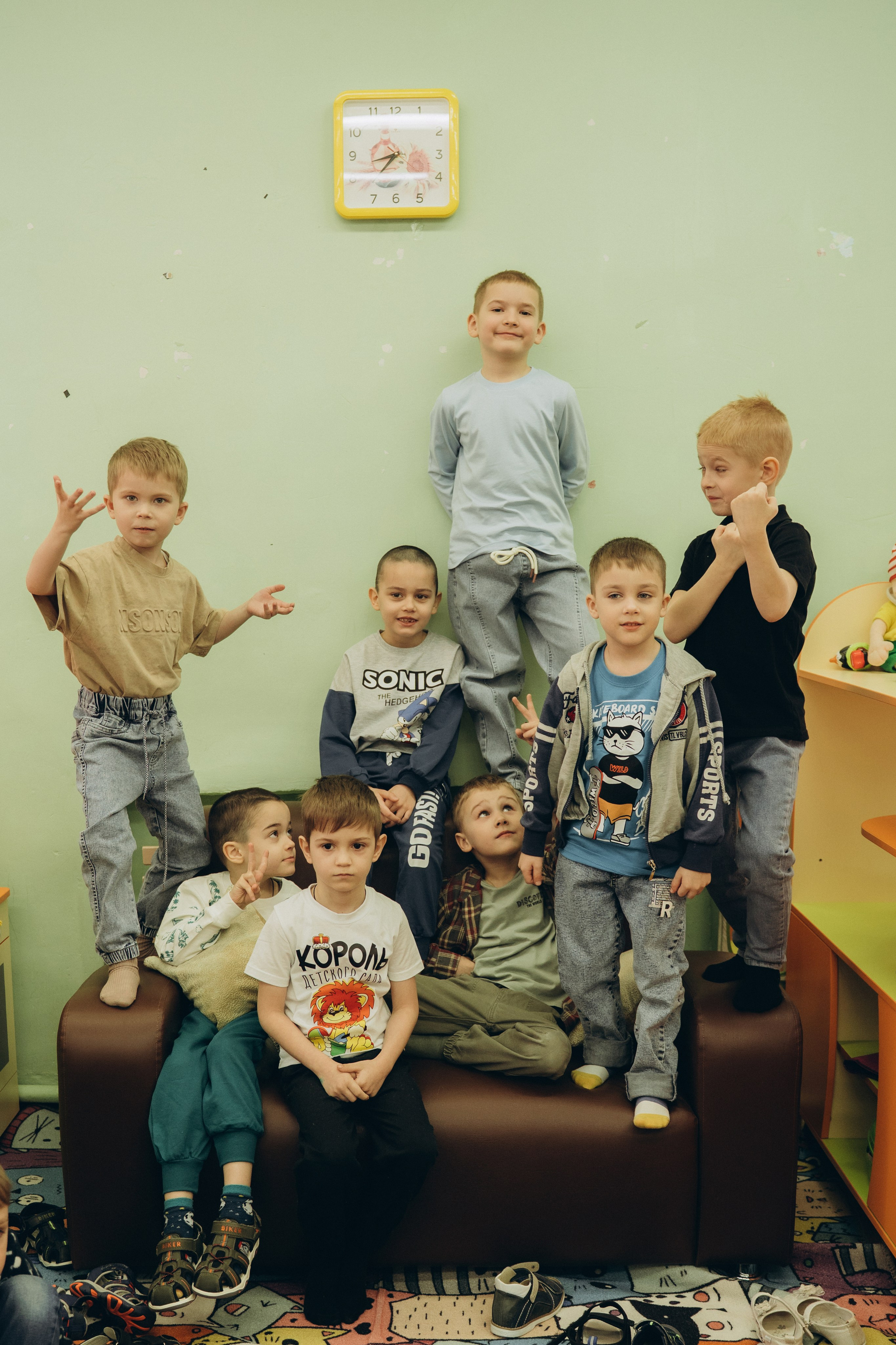 Репортаж в саду. Семейный фотограф • Домашние съемки в Нижнем Новгороде