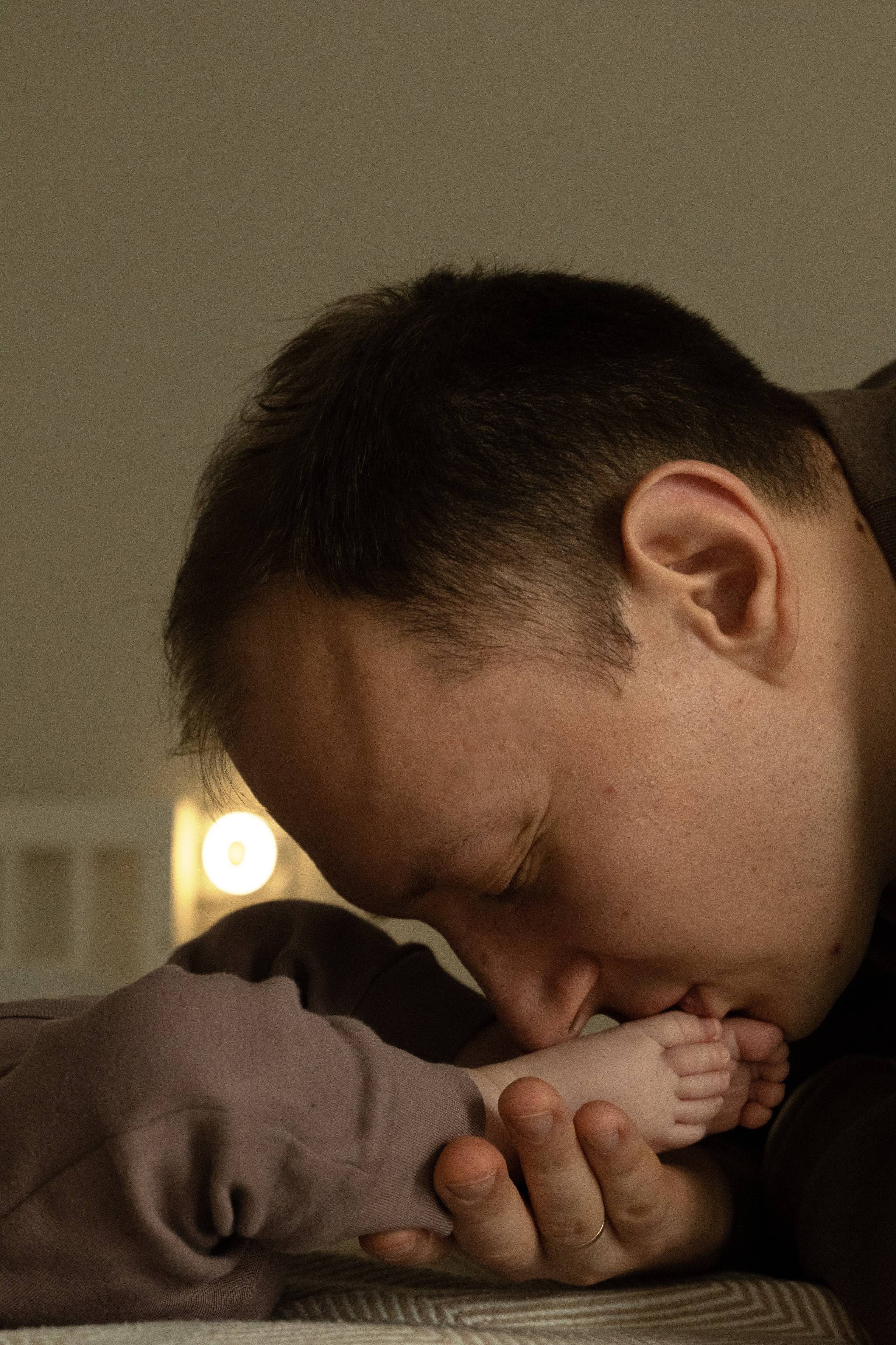 Домашняя новогодняя фотосессия с малышом. Фотограф видеограф Ольга Василевская