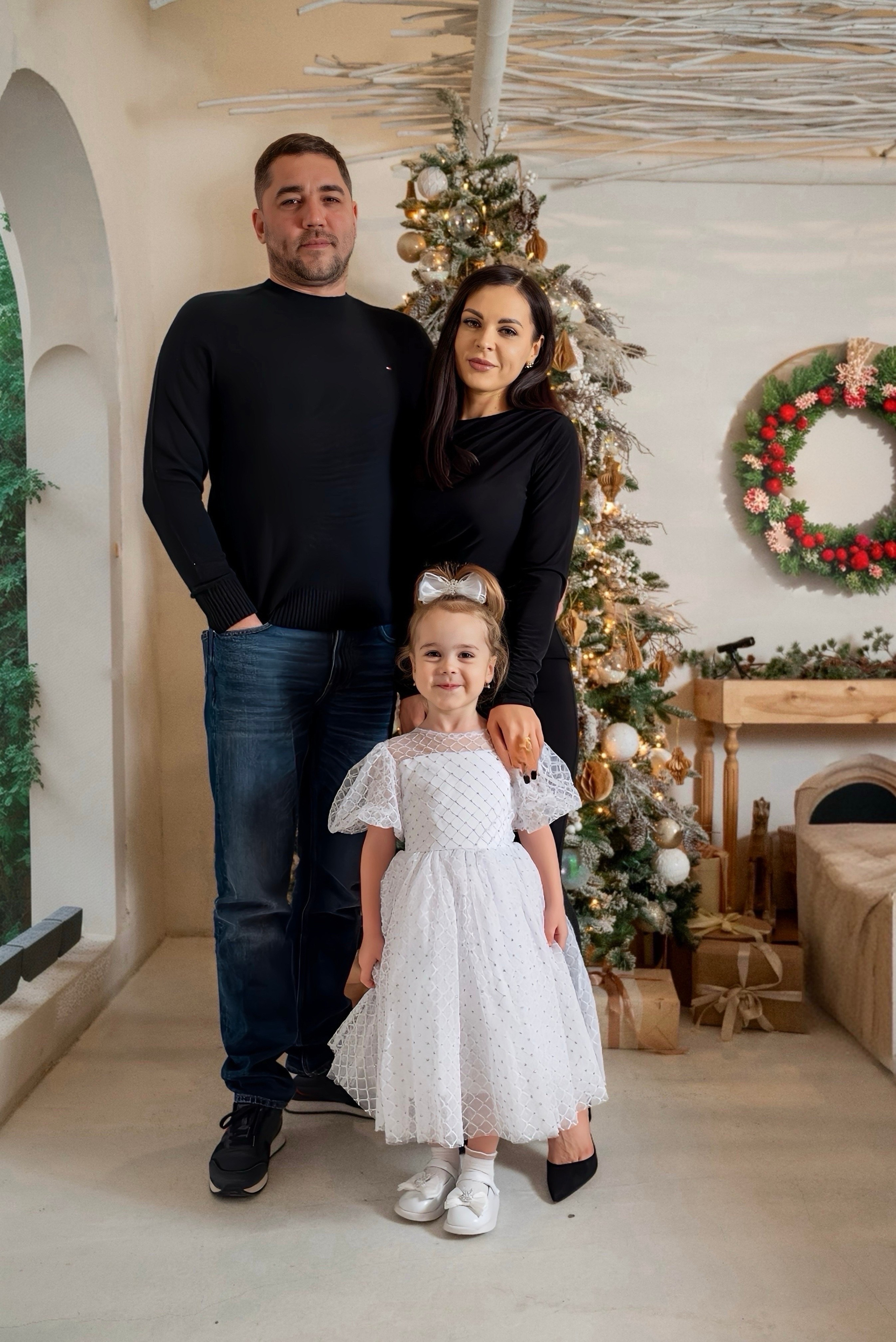 Анастасия с семьей. Семейный и детский фотограф Москва