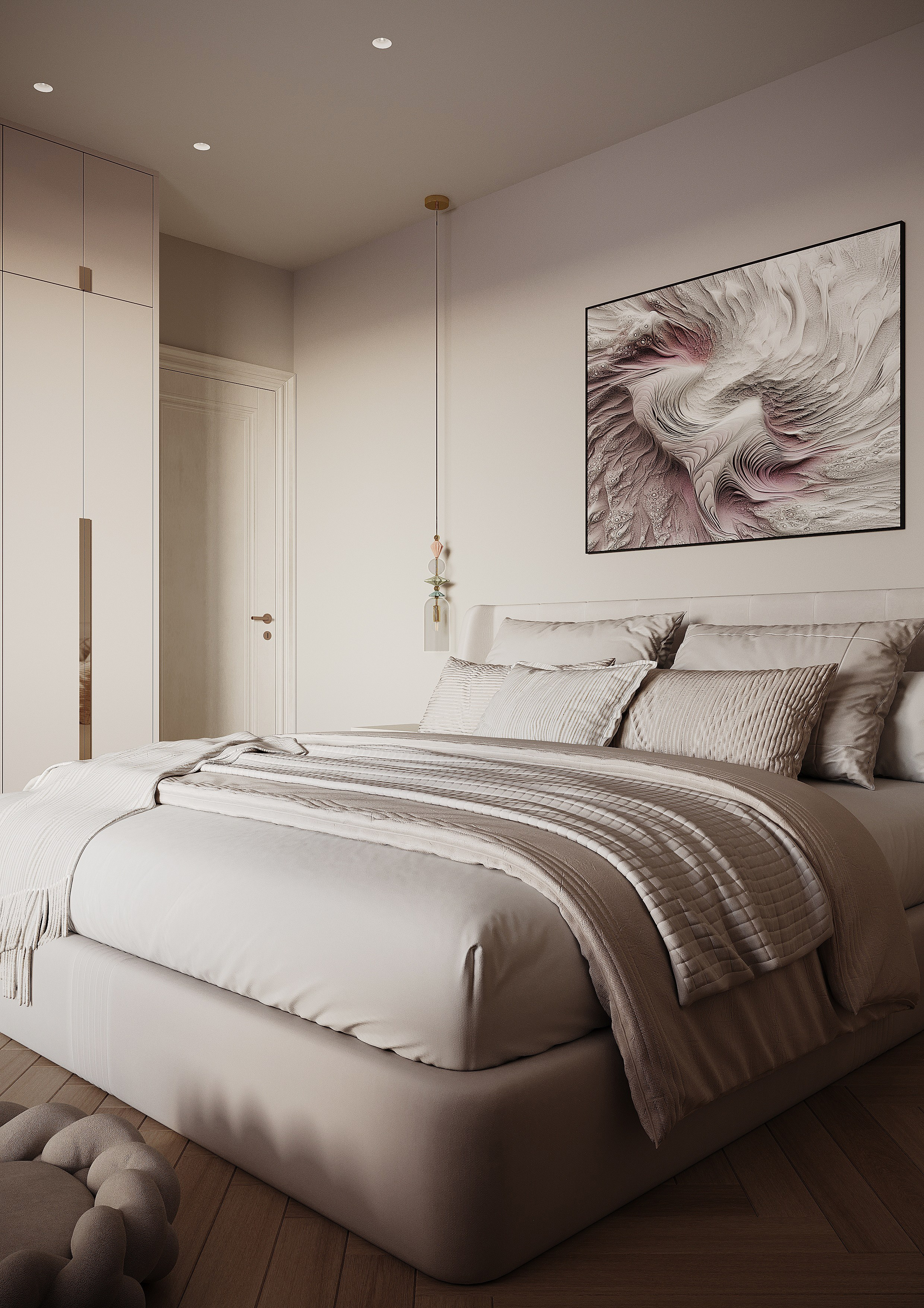 Просторная нежная квартира для милых девушек. Батракова Наталья дизайнер интерьеров Санкт-Петербург Москва Архангель