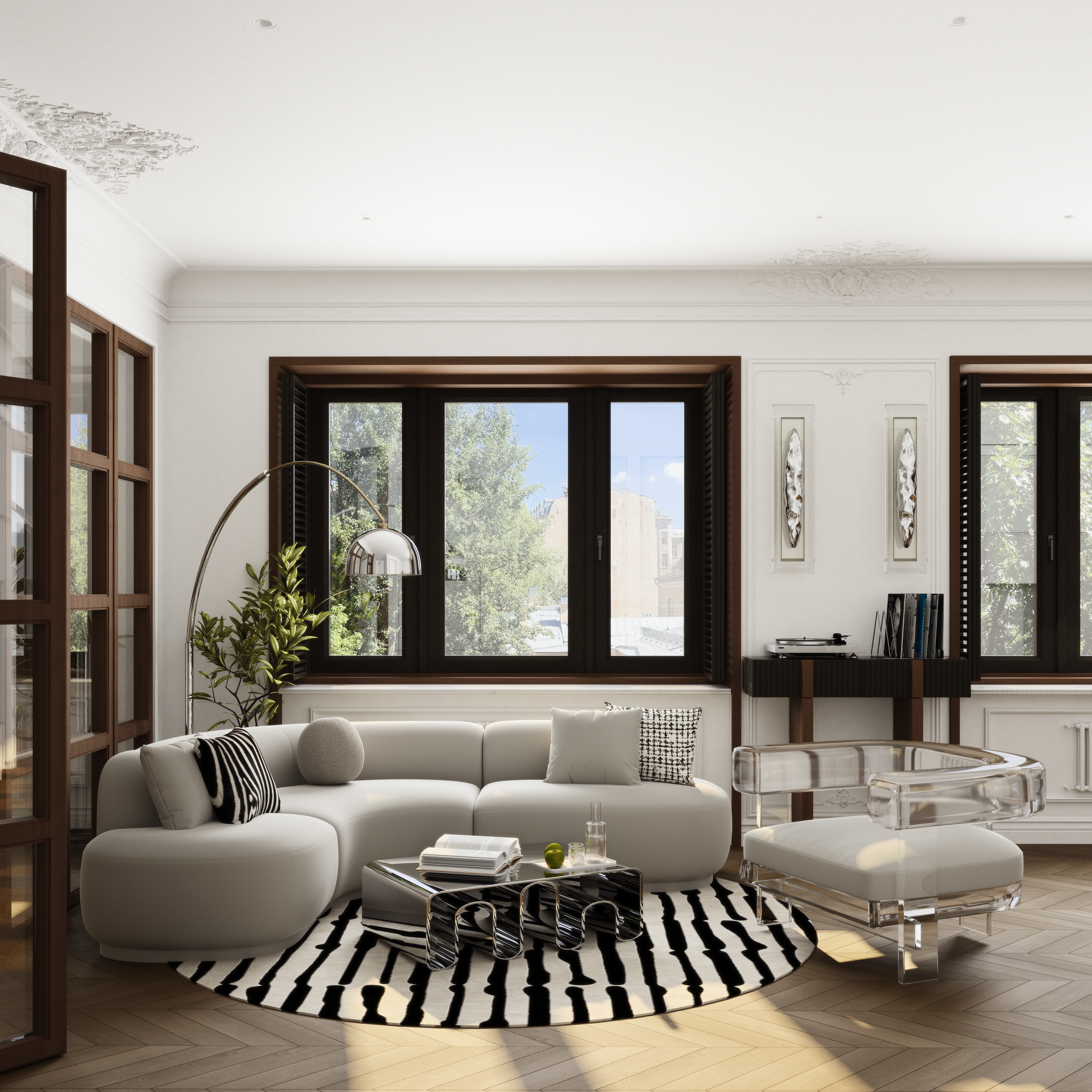 Г. Москва 2-комнатная квартира 65 кв. м. Дизайнер интерьеров г. Москва Ольга Богданова