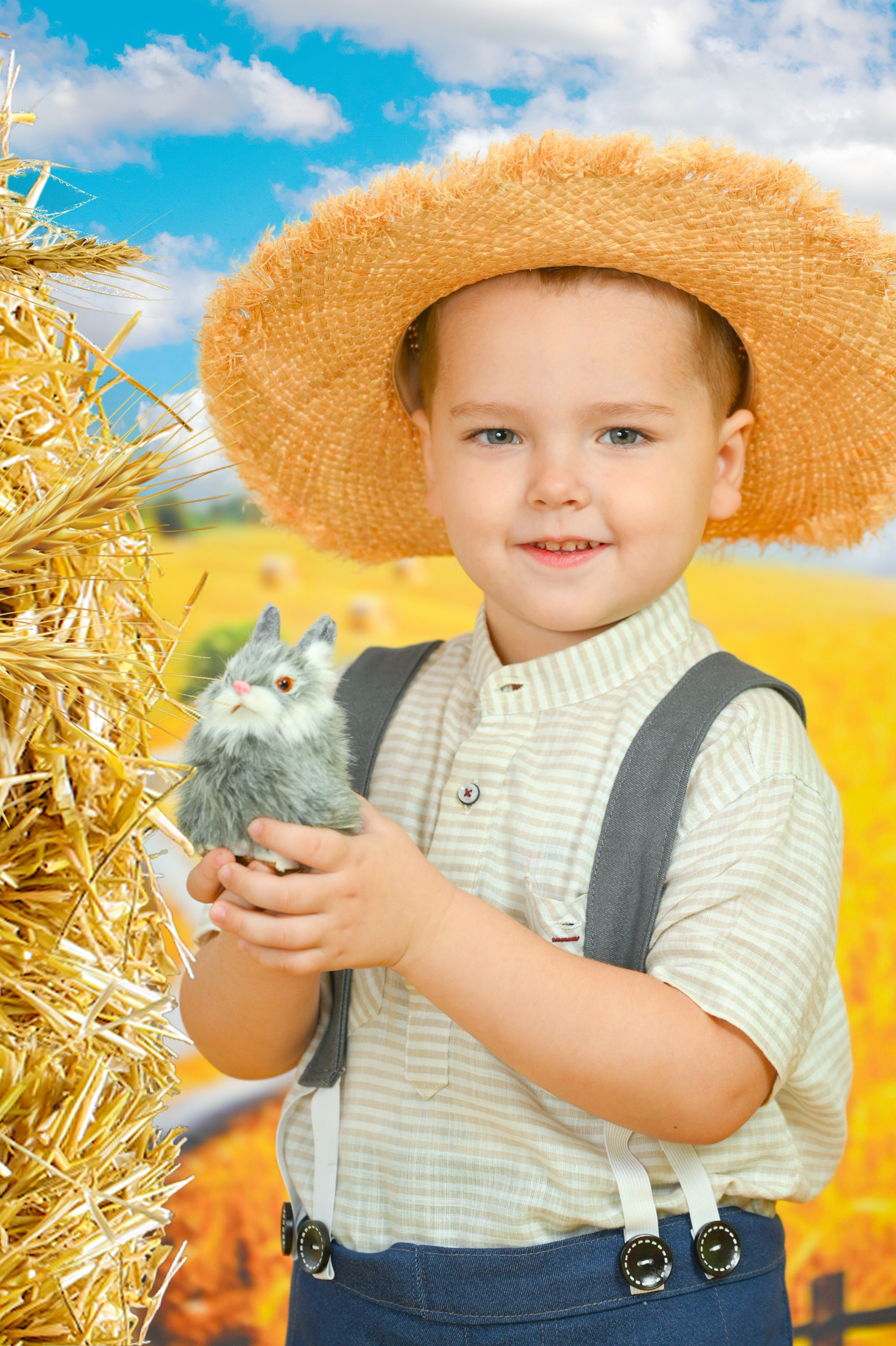 Осеннее поле. ФотоАрт