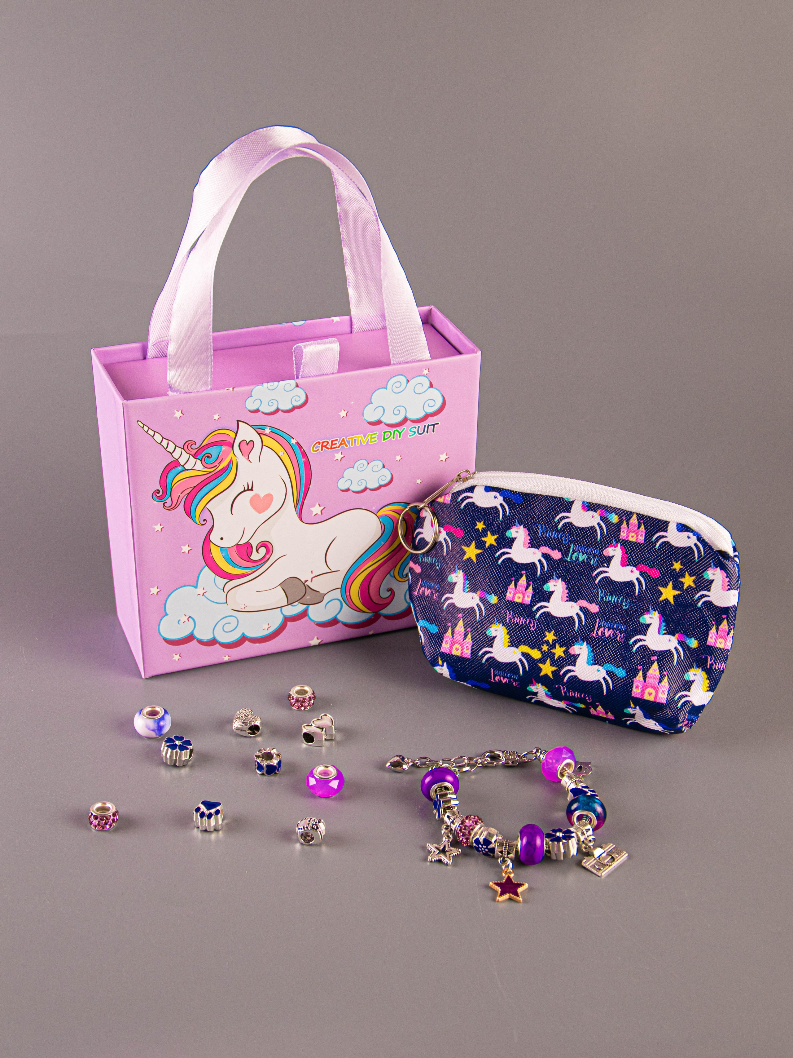 Набор по созданию браслетов (фиолетовый). «Матрица»