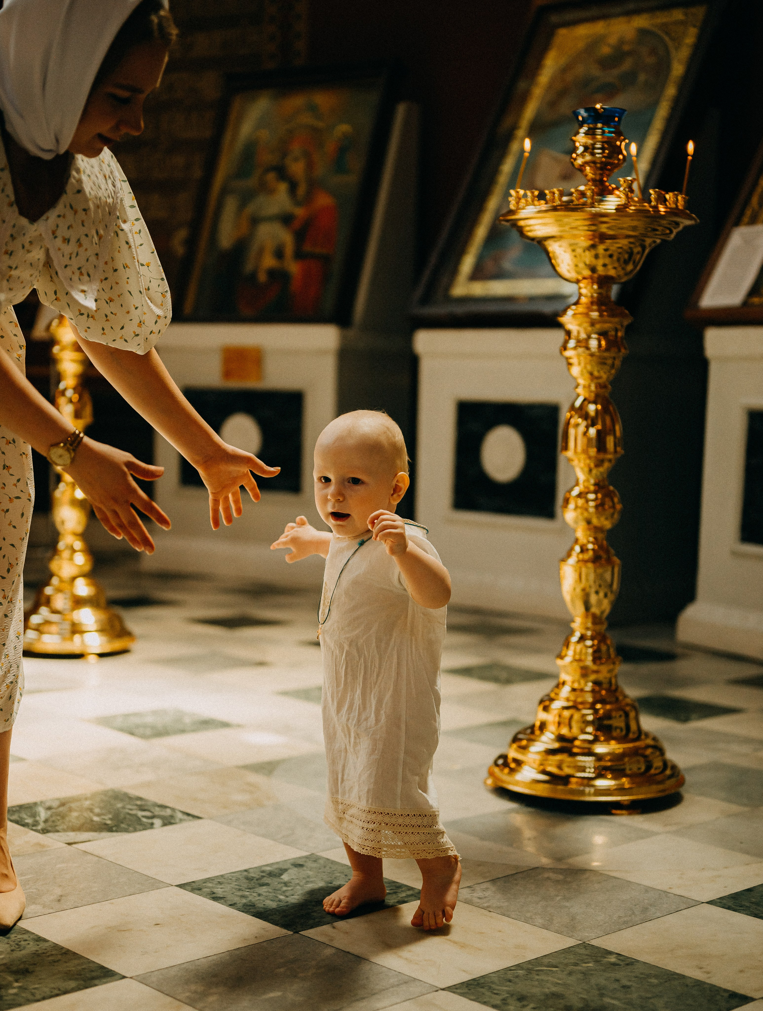 Таинство крещения. Фотограф Исламова Лилия, Смоленск