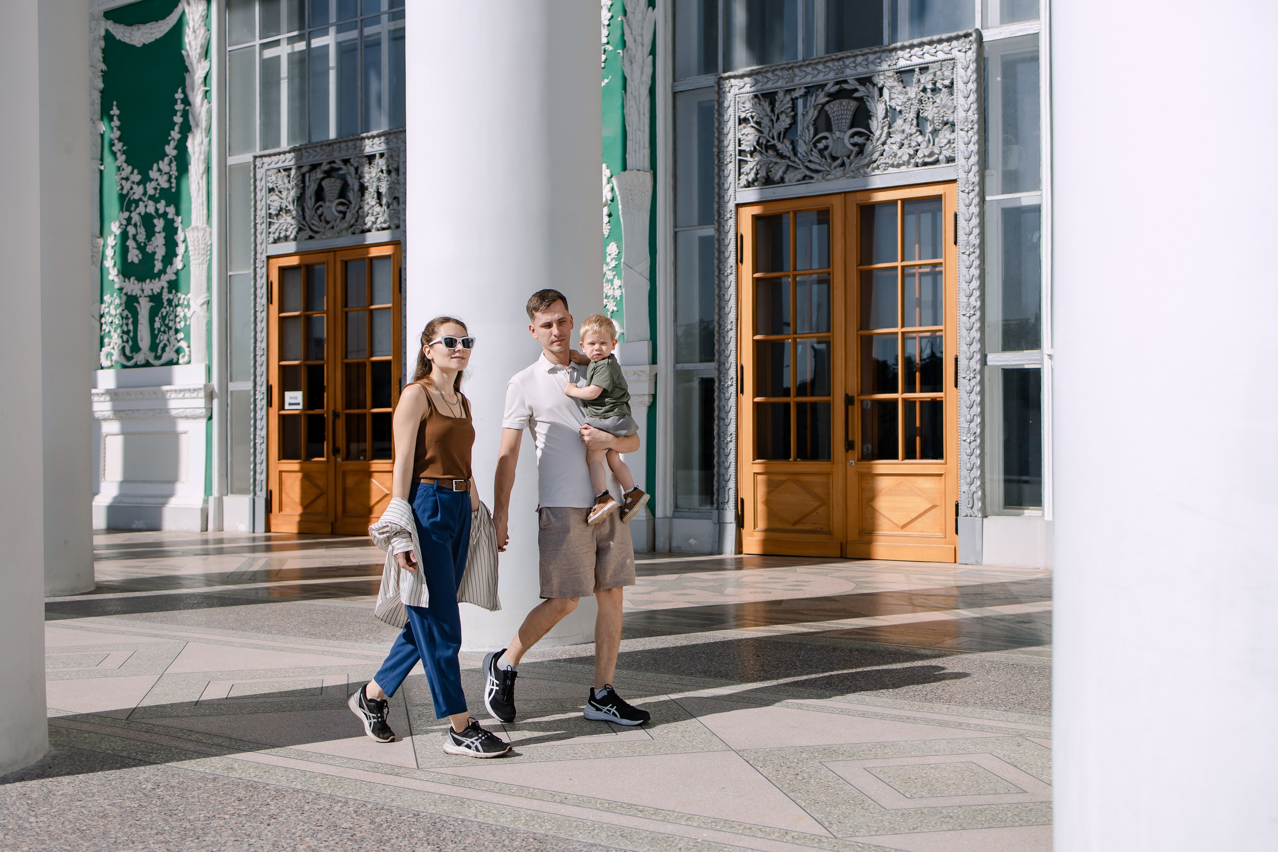 Прогулка ВДНХ. Семейный фотограф в Москве Ольга Комарова
