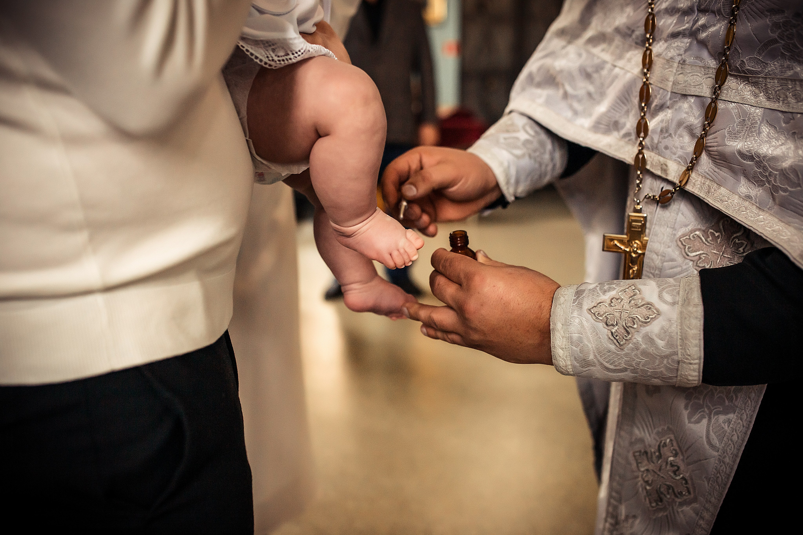 Крещение Верочки