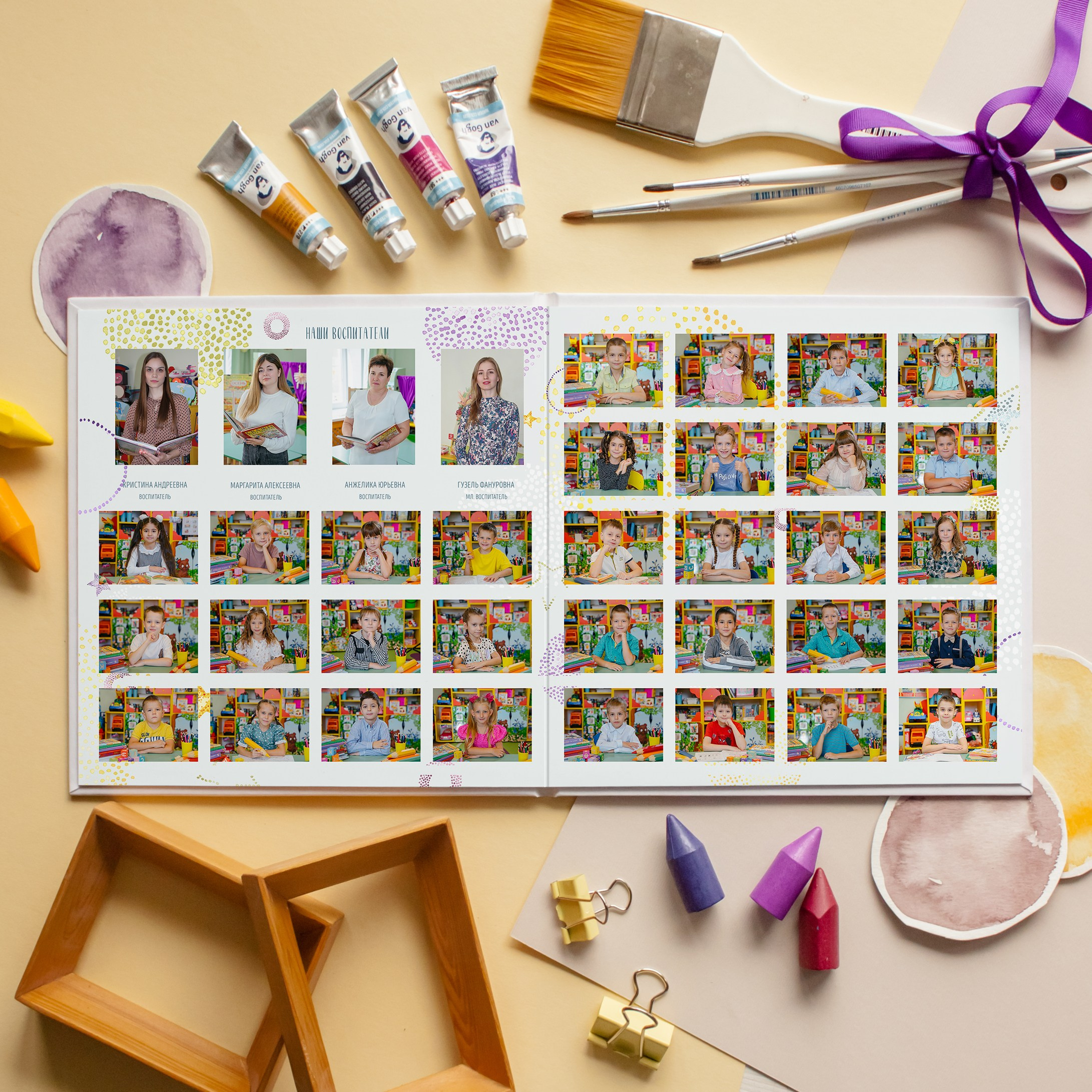Выпускные альбомы для в детского сада в Липецке. Выпускные альбомы в Липецке Albumboom