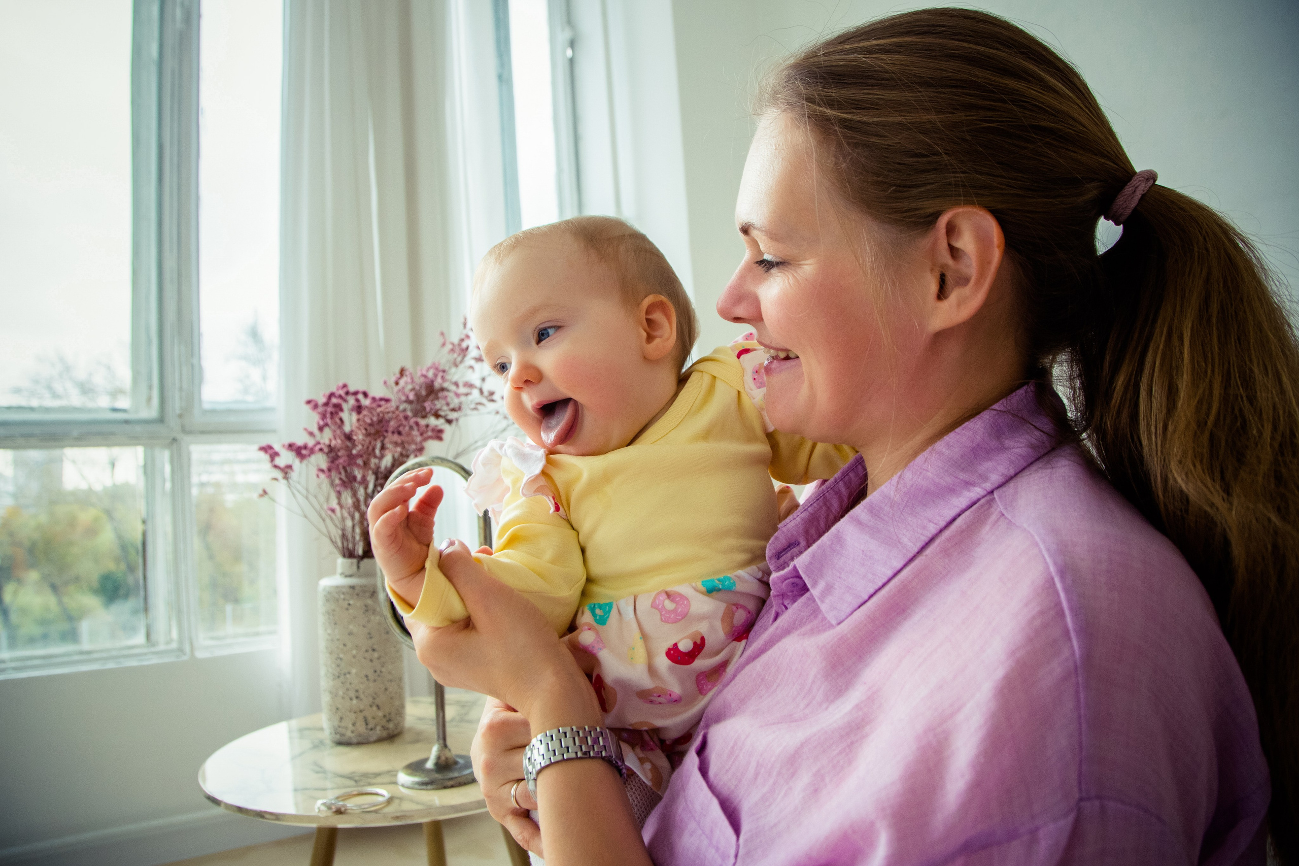 Семейная фотосессия в студии One take studio VANILLA. Свадебный и семейный фотограф в Москве и Подмосковье Лариса Козлова