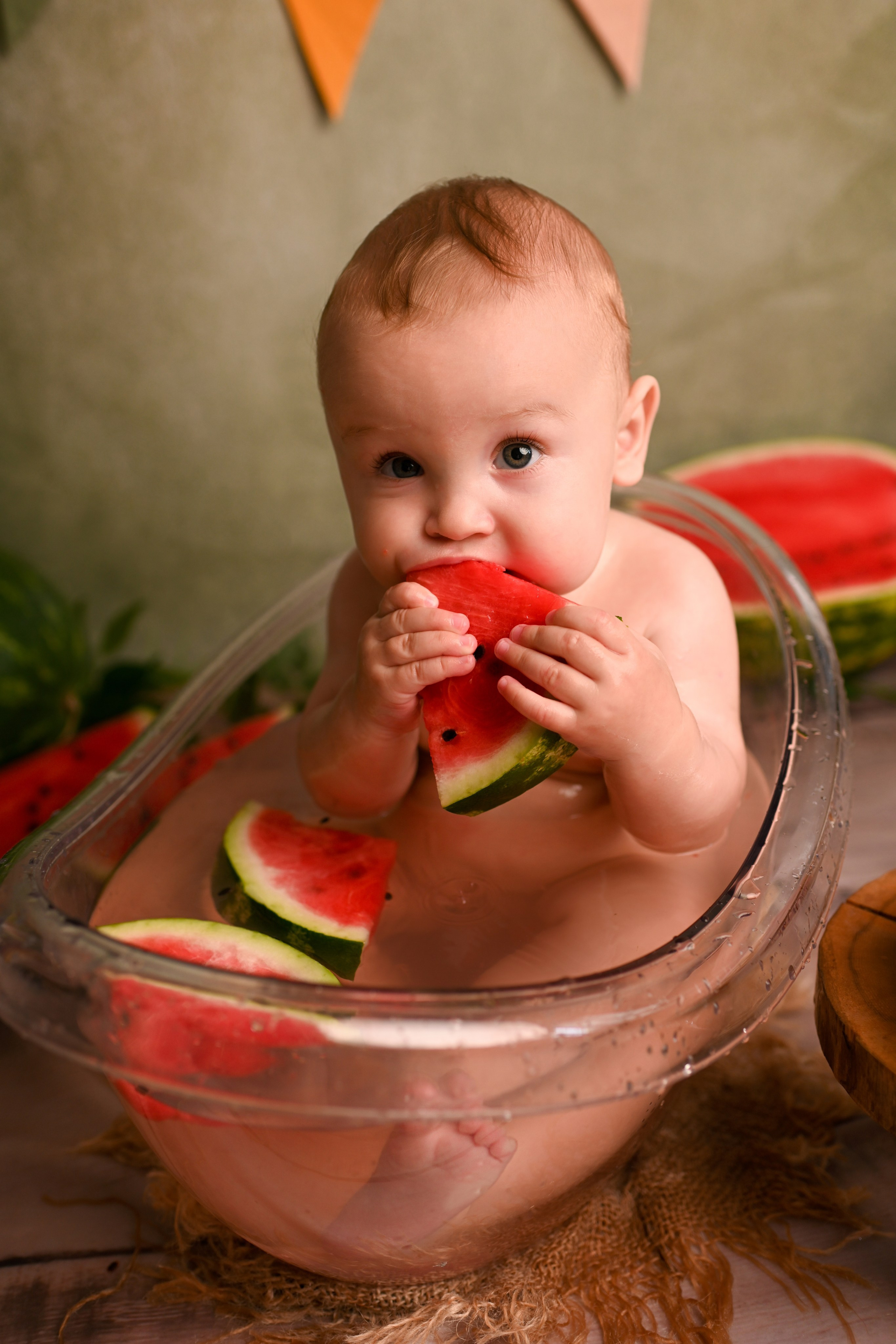 Фотопроект арбузик. Семейный, детский фотограф в Москве Дегтярева Анастасия