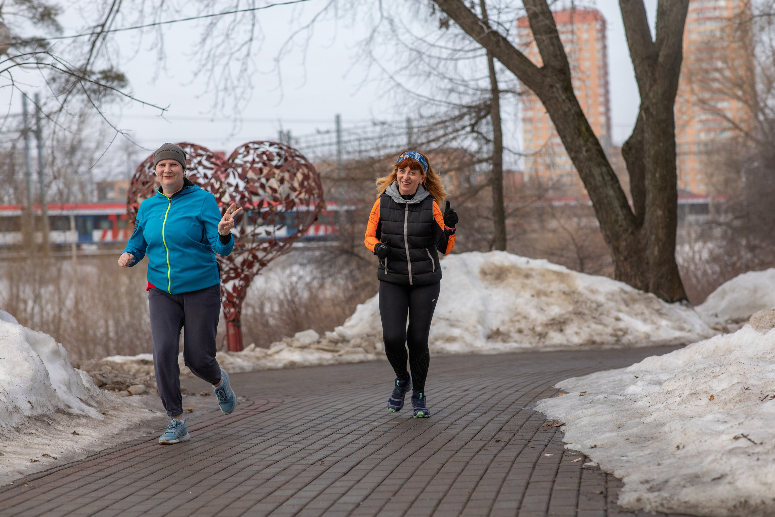 95-й масленичный забег 5 вёрст Химки, 16 марта 2024 г. Фотограф Сергей Ловкий
