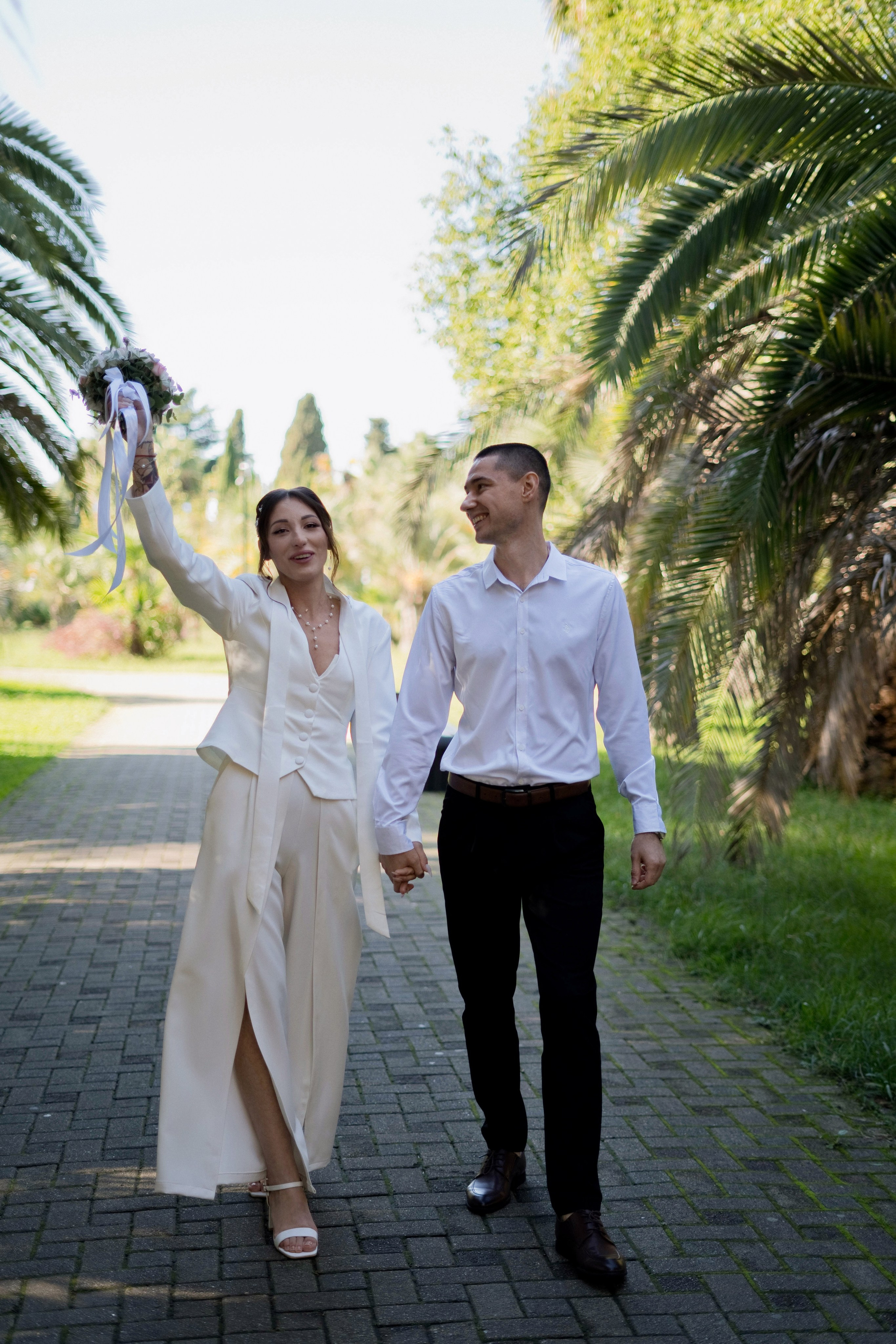 Свадебная фотосессия Александра и Натальи в Сочи. Профессиональный Фотограф в Сочи Марина Ситкина