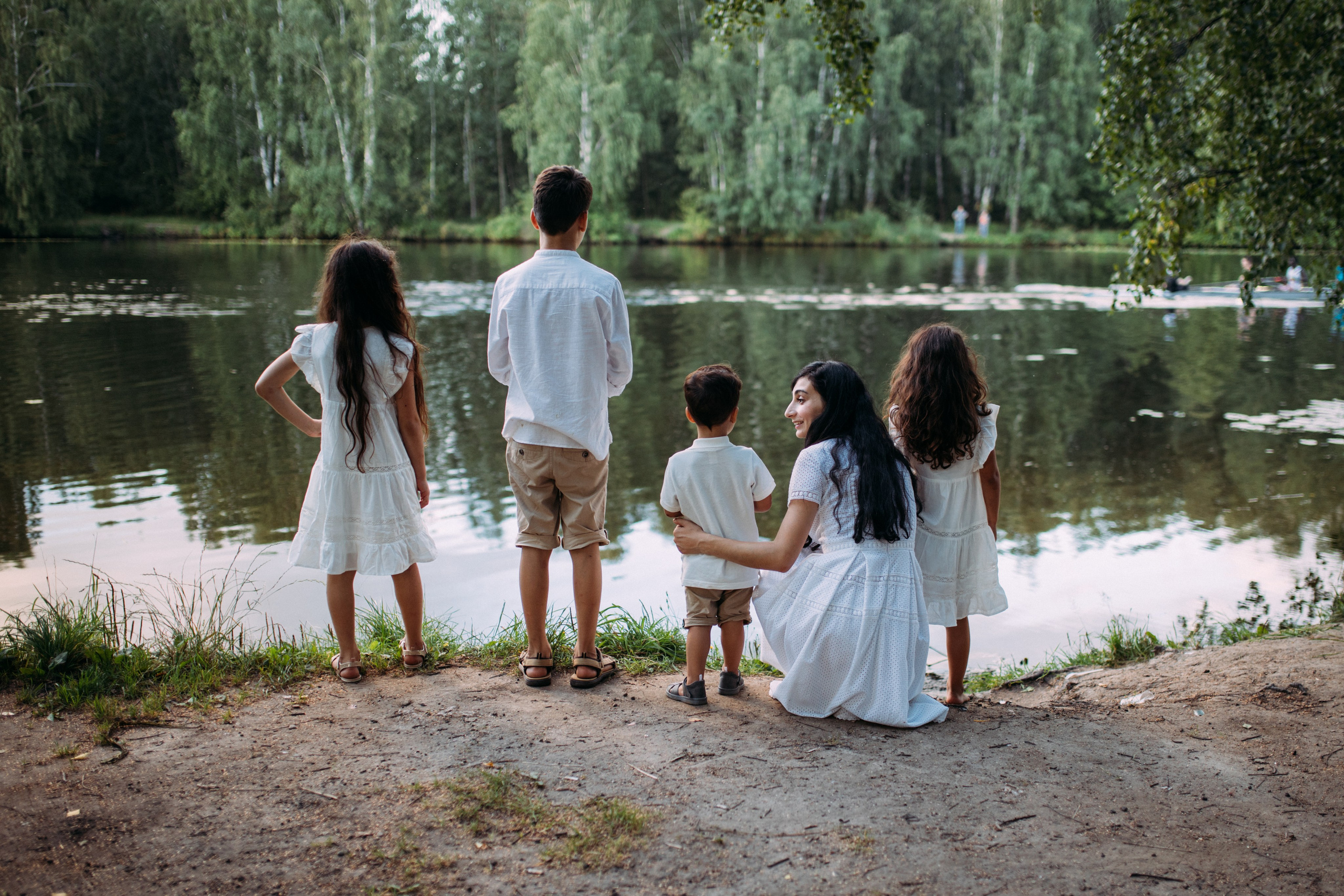 Фотосессия многодетной семьи. Фотограф Лебедева Наталья