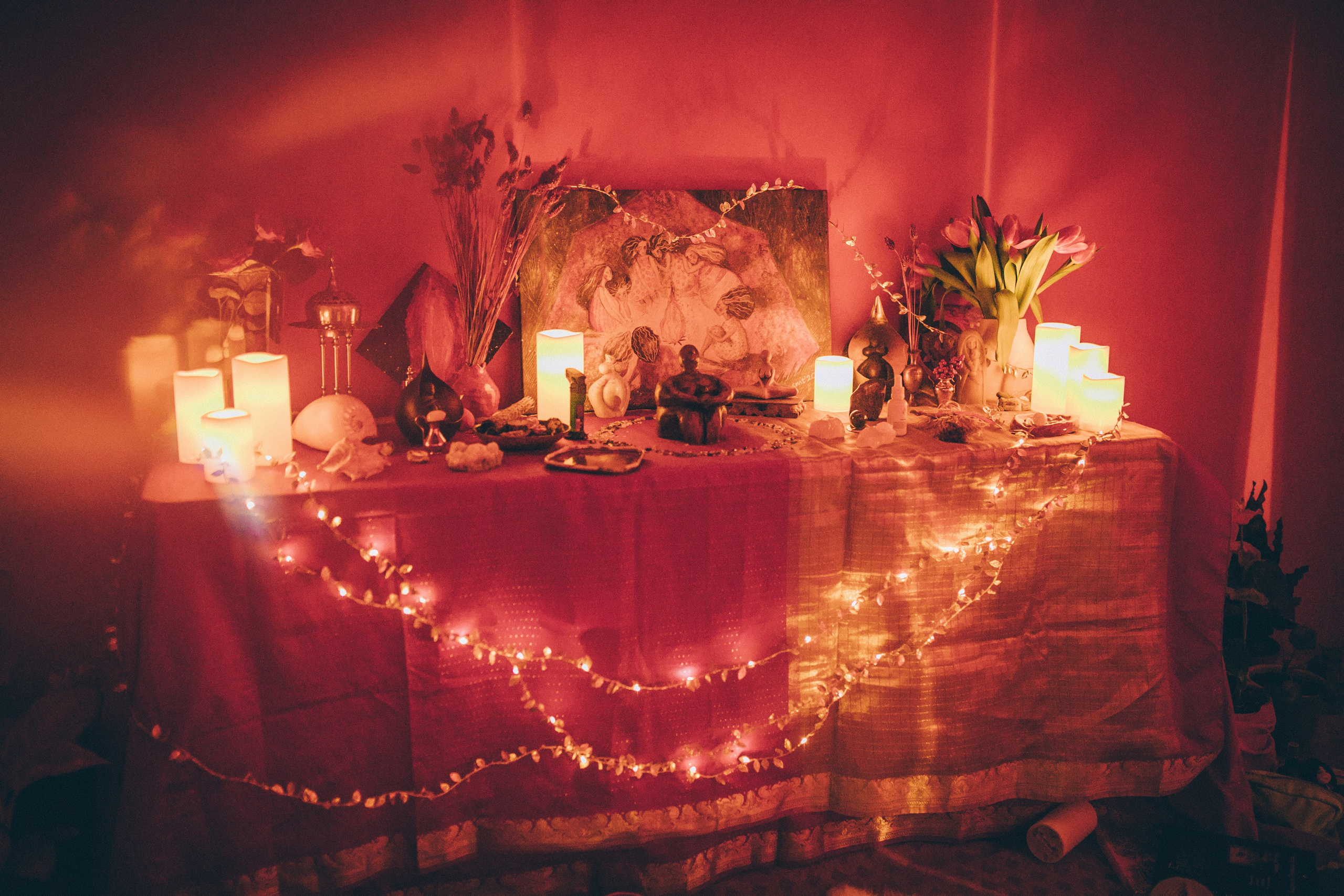 Сакральные женские круги. Фотограф Лебедева Наталья