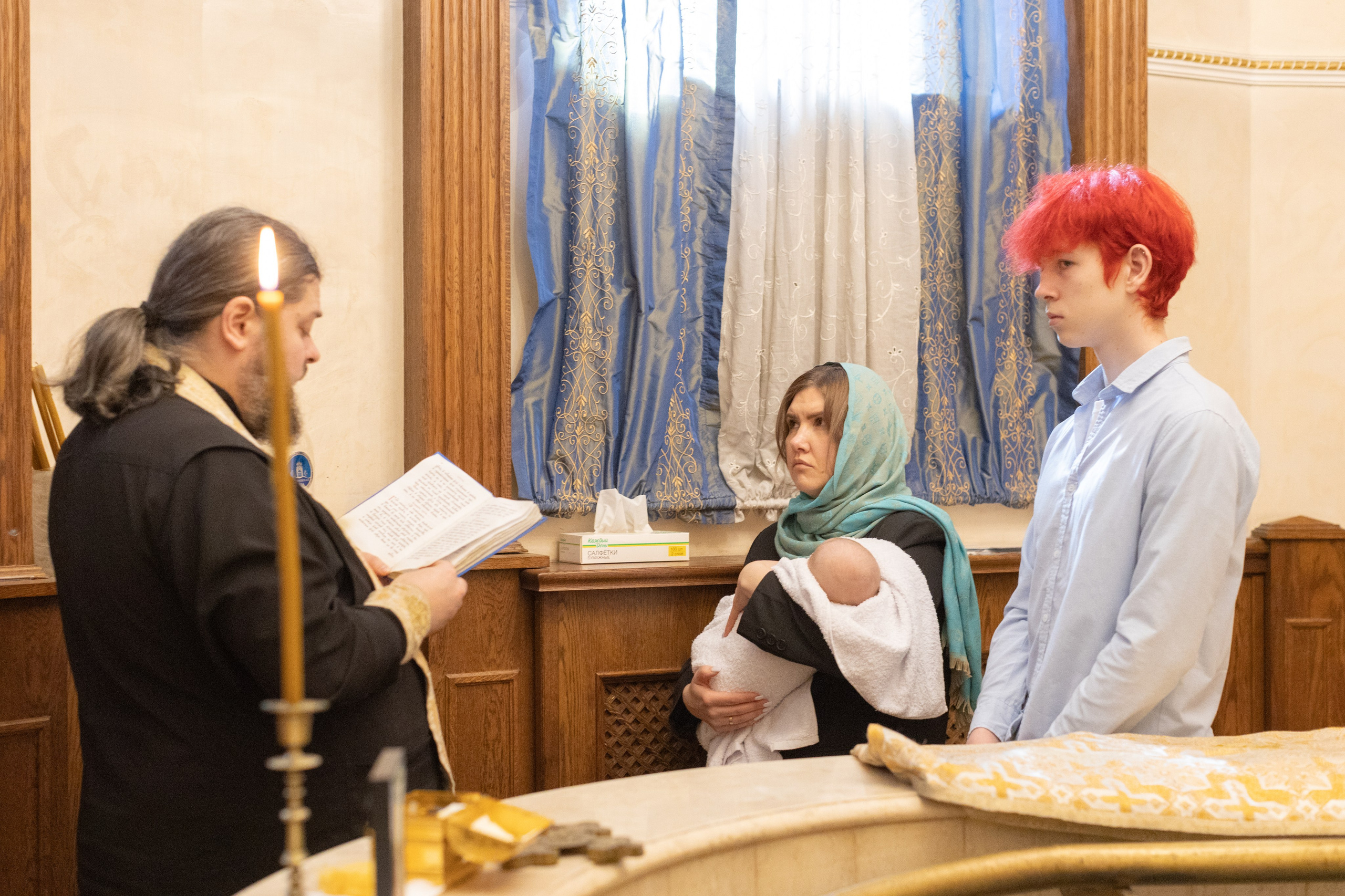 Крещение Матвея. Главная