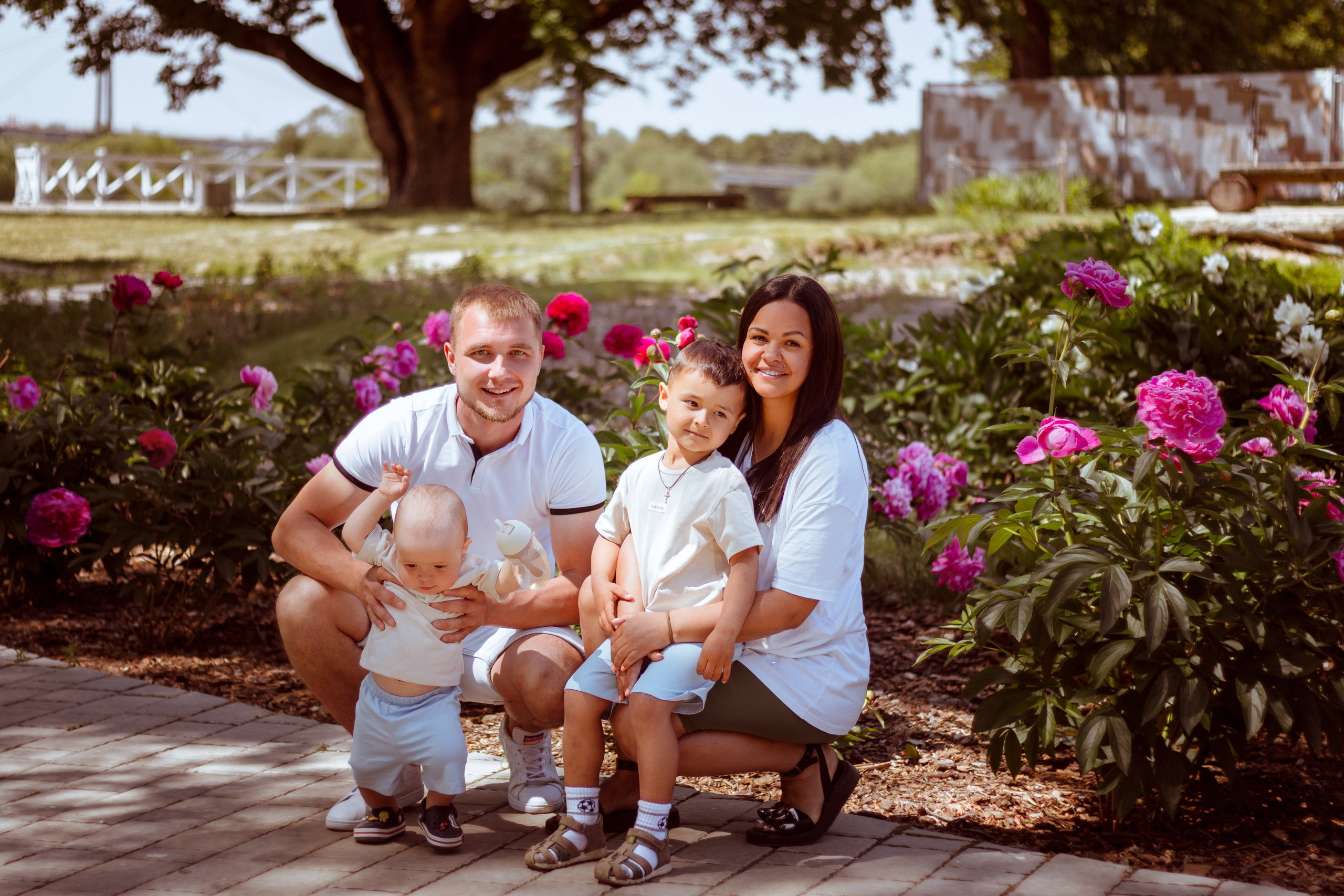 Семья Корнишиных. Фотограф Мария Винницкая