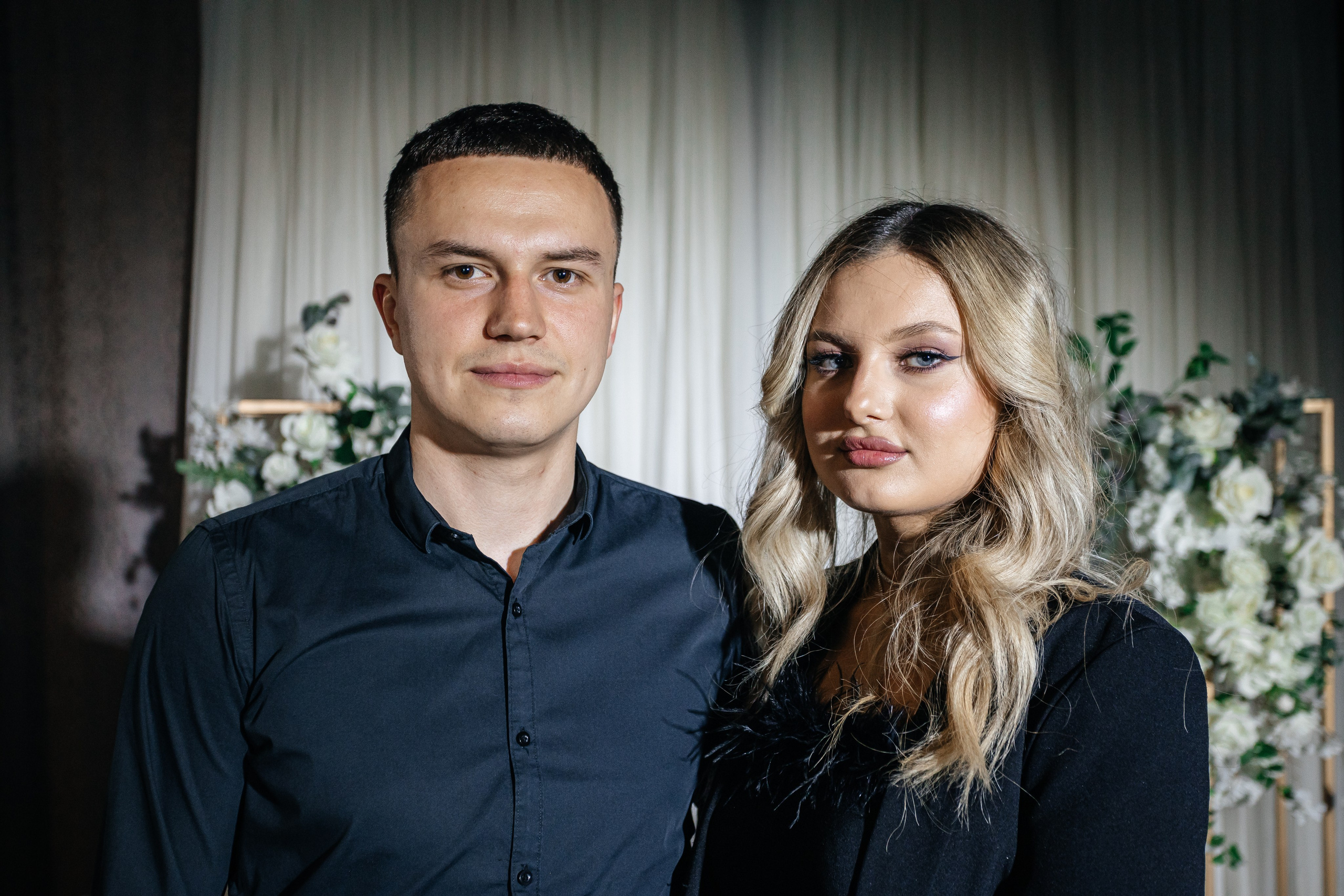 Фотосъёмка выездной регистрации на крыше отеля Сергей и Екатерина. Александр Оношкин. Свадебный фотограф в Екатеринбурге