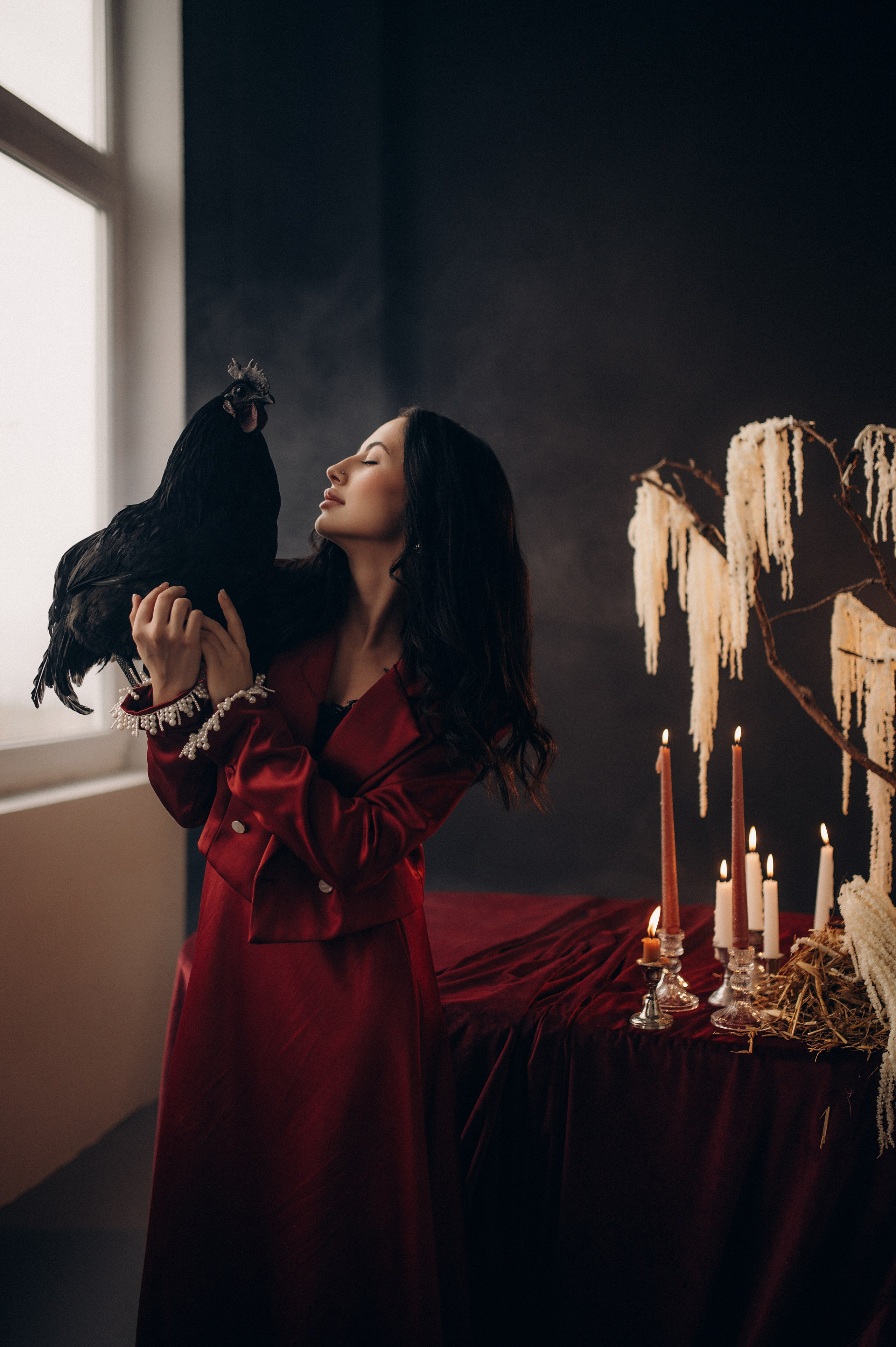 Фотосессия с петухом!. Фотограф Алексин, Тула