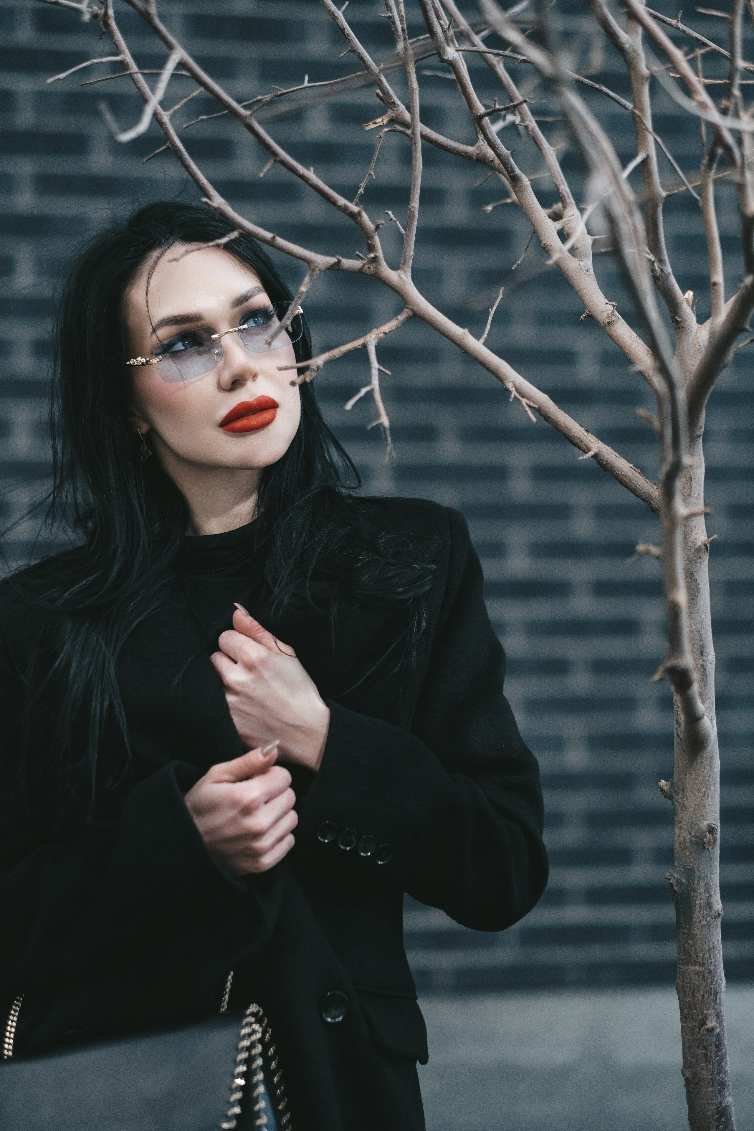 Первый прогулочный фотосет 2026. Портретный фотограф в Новосибирске