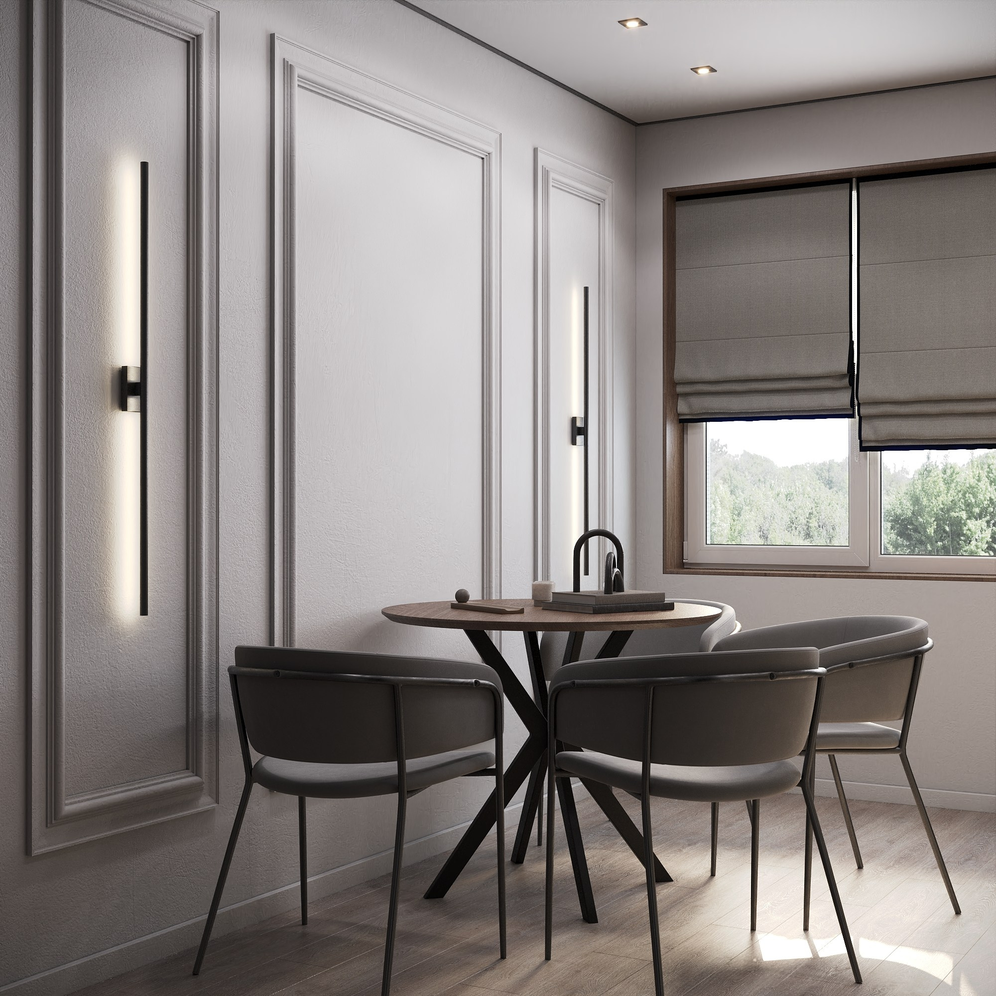 Комсомольский проспект 48 м². БК студия дизайна интерьера