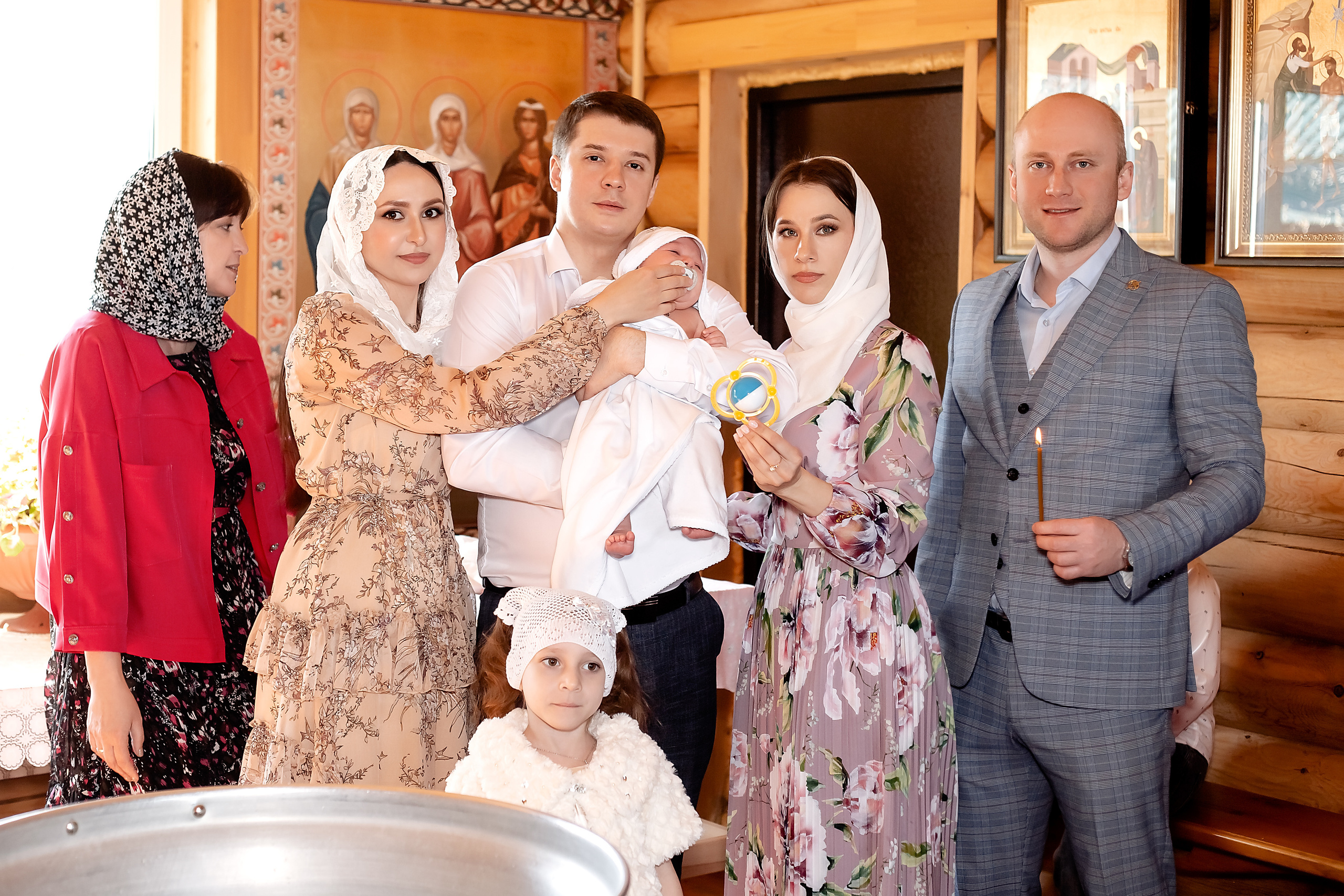 Крещение в Зональном. Свадебный и семейный фотограф в Томске Елена Карпенко