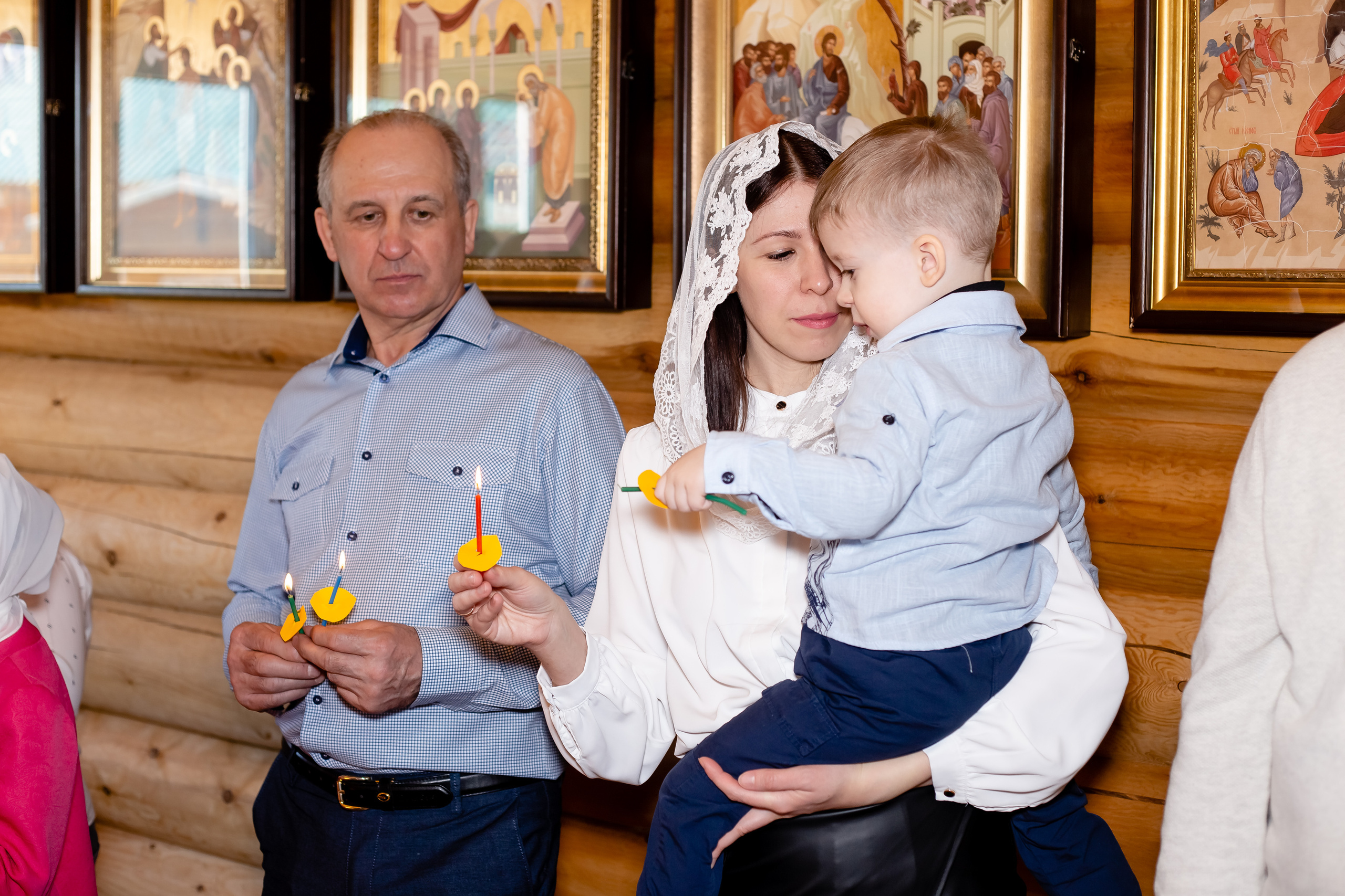 Крещение в Зональном. Свадебный и семейный фотограф в Томске Елена Карпенко