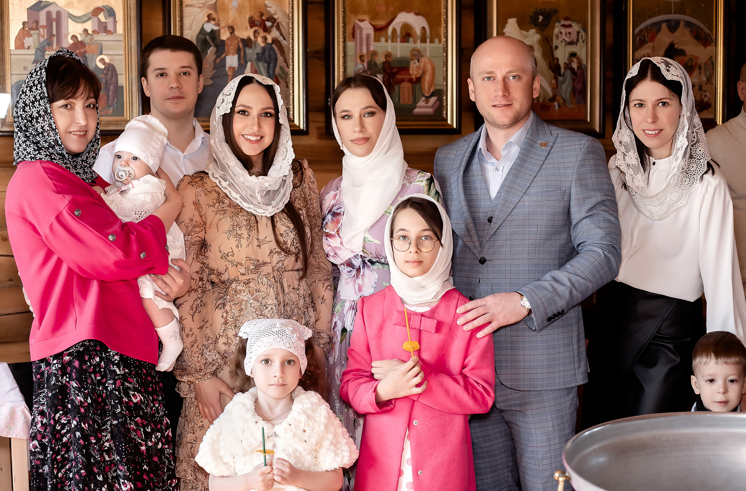 Крещение в Зональном. Свадебный и семейный фотограф в Томске Елена Карпенко