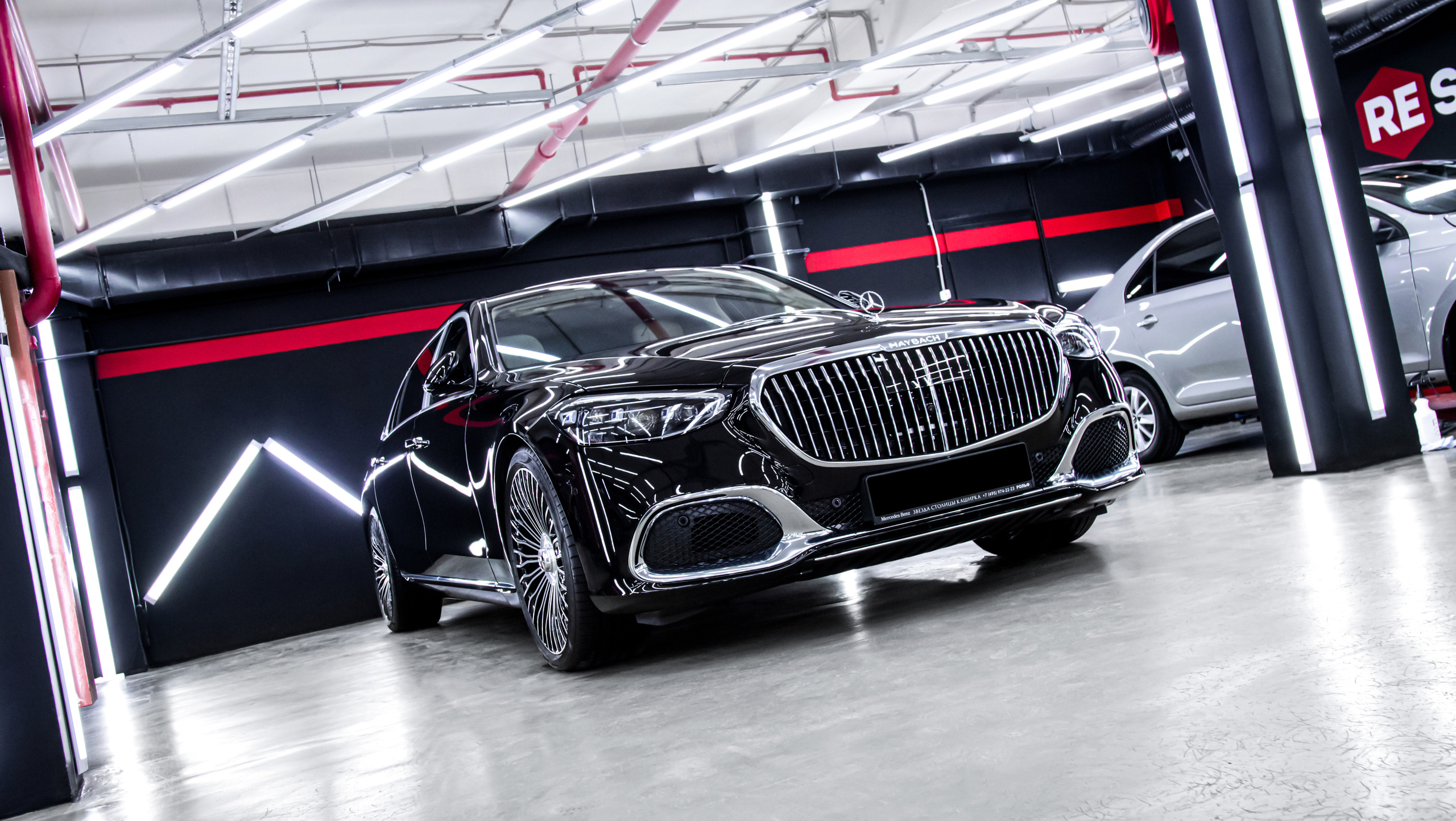 Mercedes-Benz Maybach. Архитектурная визуализация