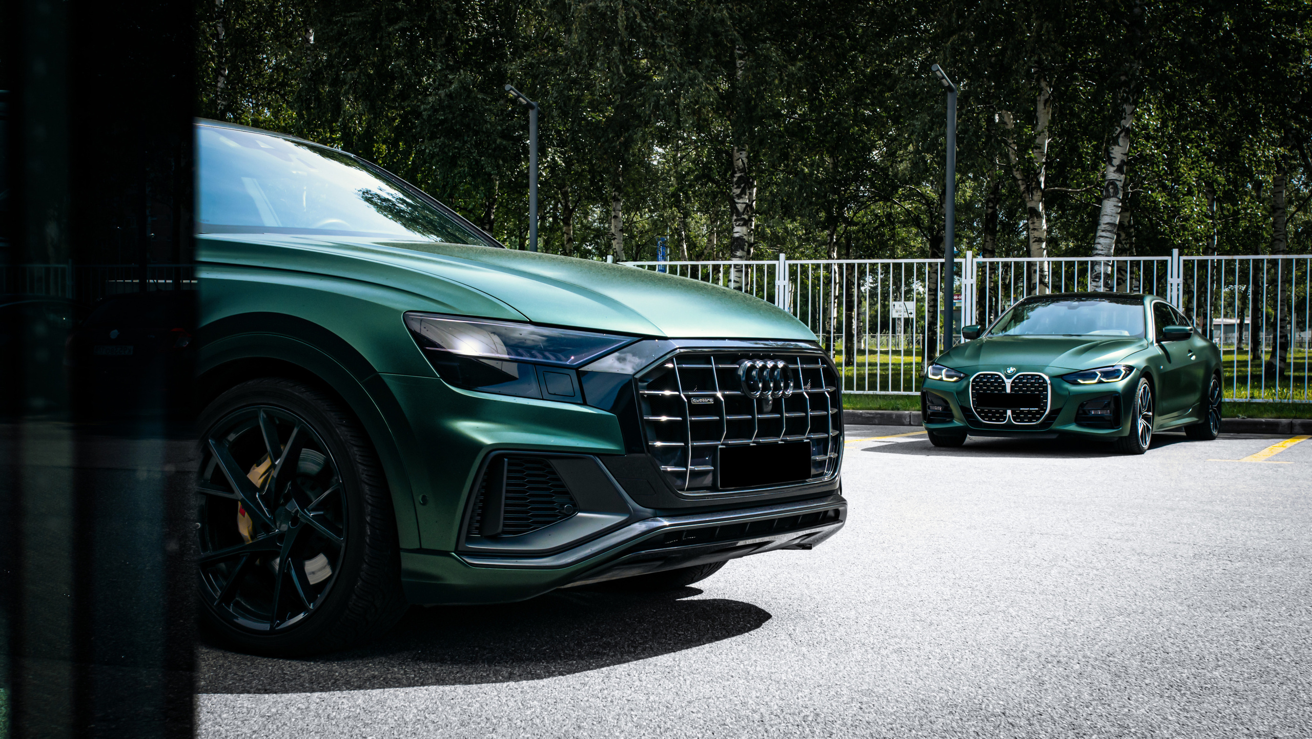 Audi Q8. Архитектурная визуализация