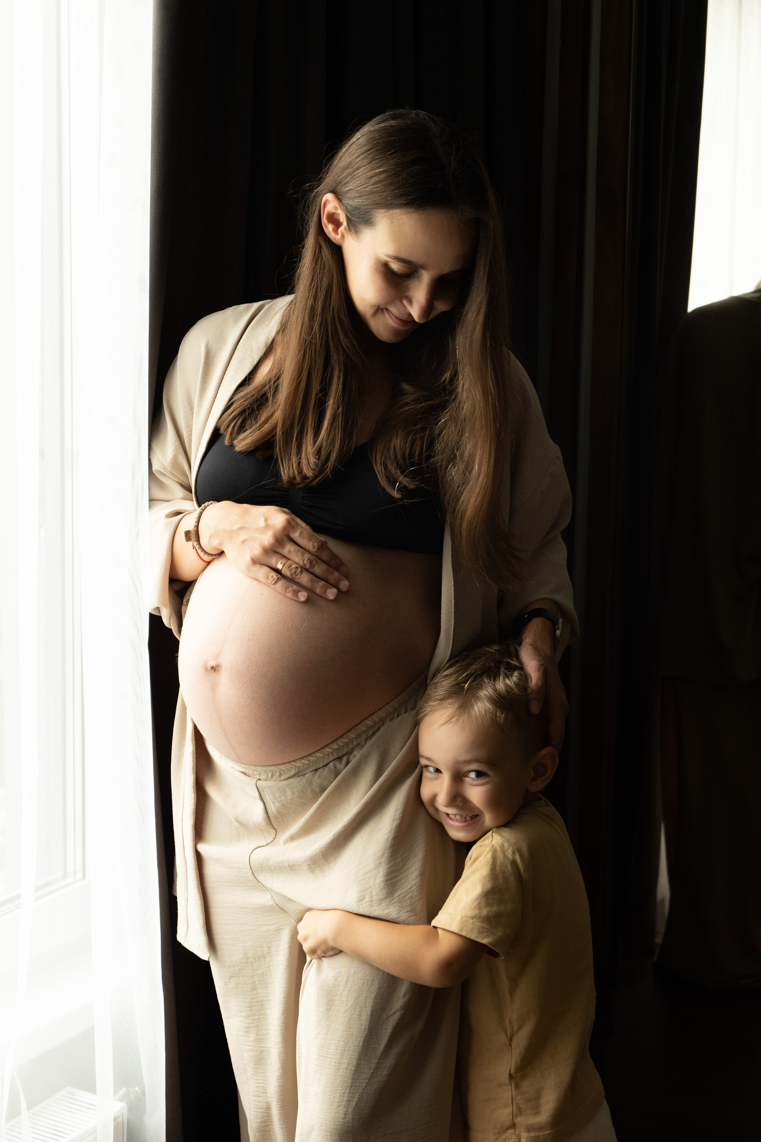 Домашняя фотосессия «В ожидании». Фотограф видеограф Ольга Василевская