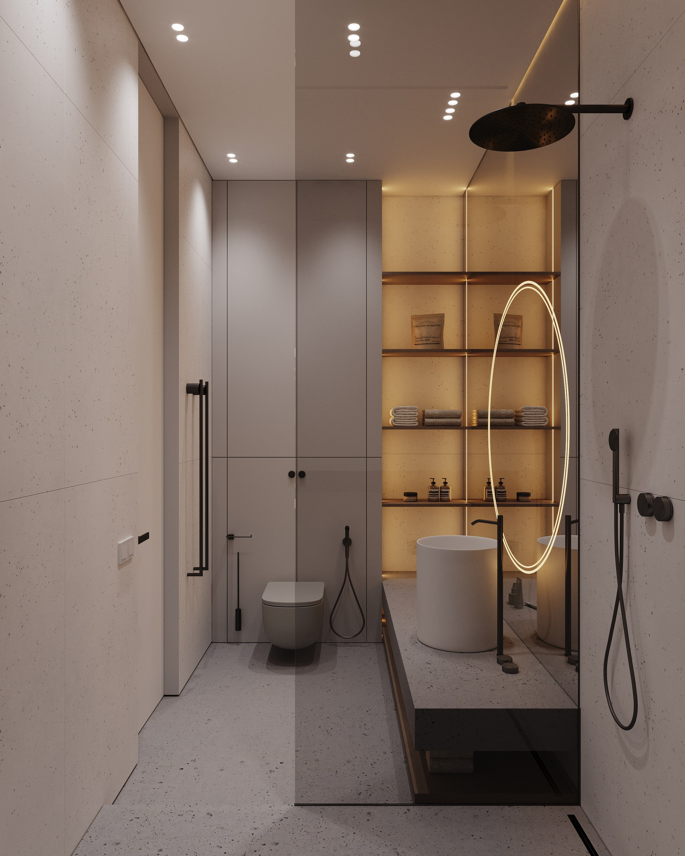 Эффектный санузел. 3D визуализатор